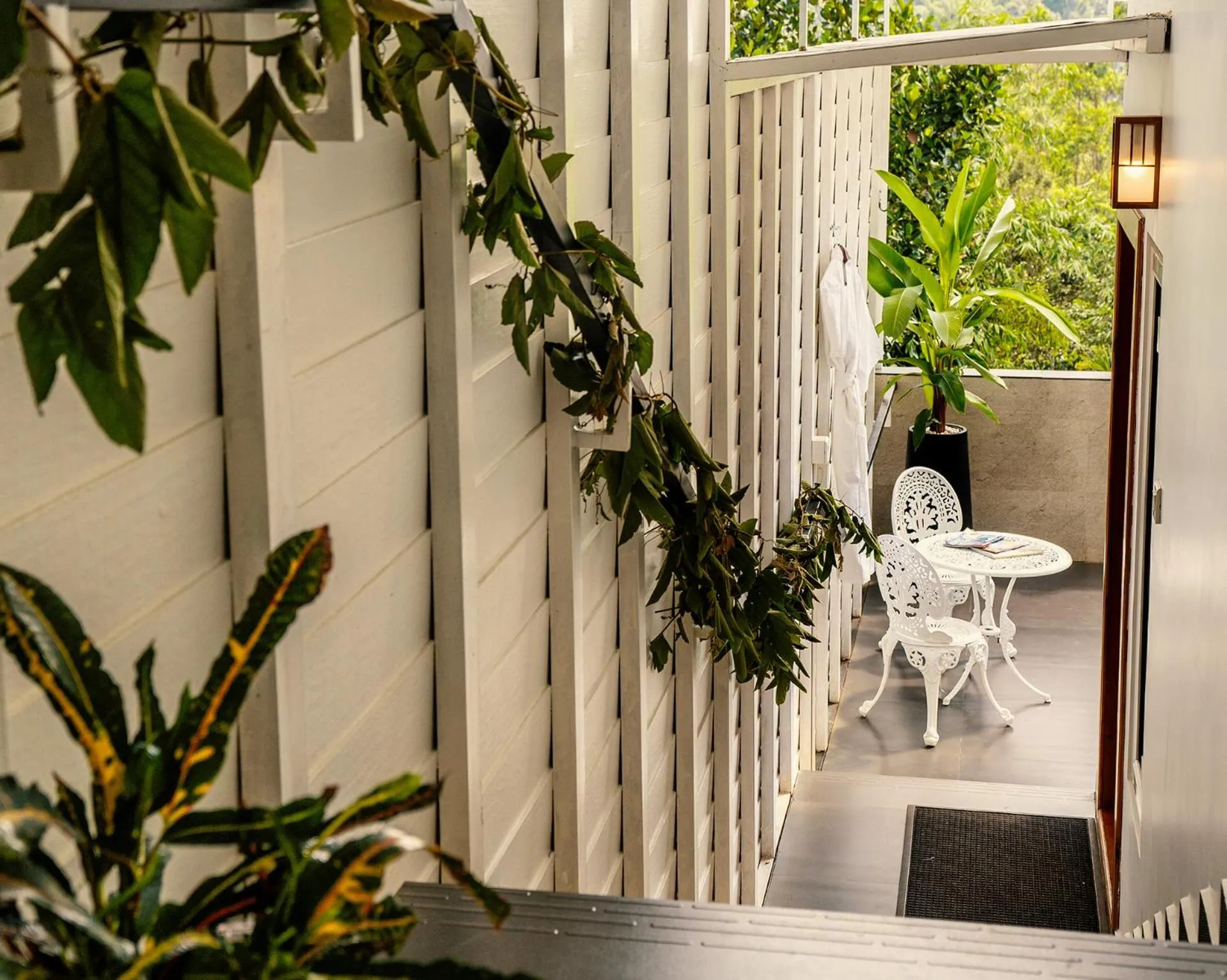 Pool view in The Leaf Munnar