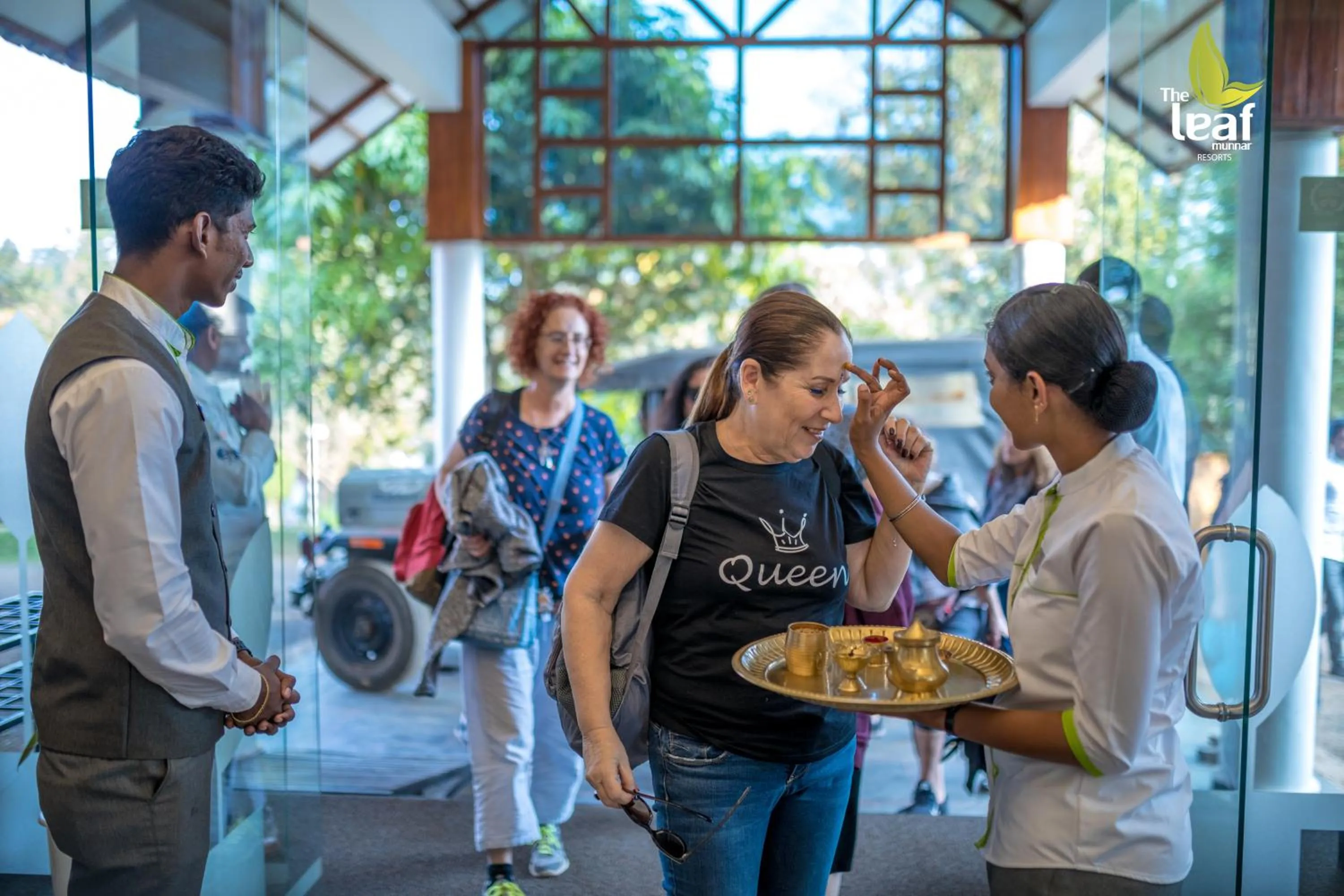 People in The Leaf Munnar
