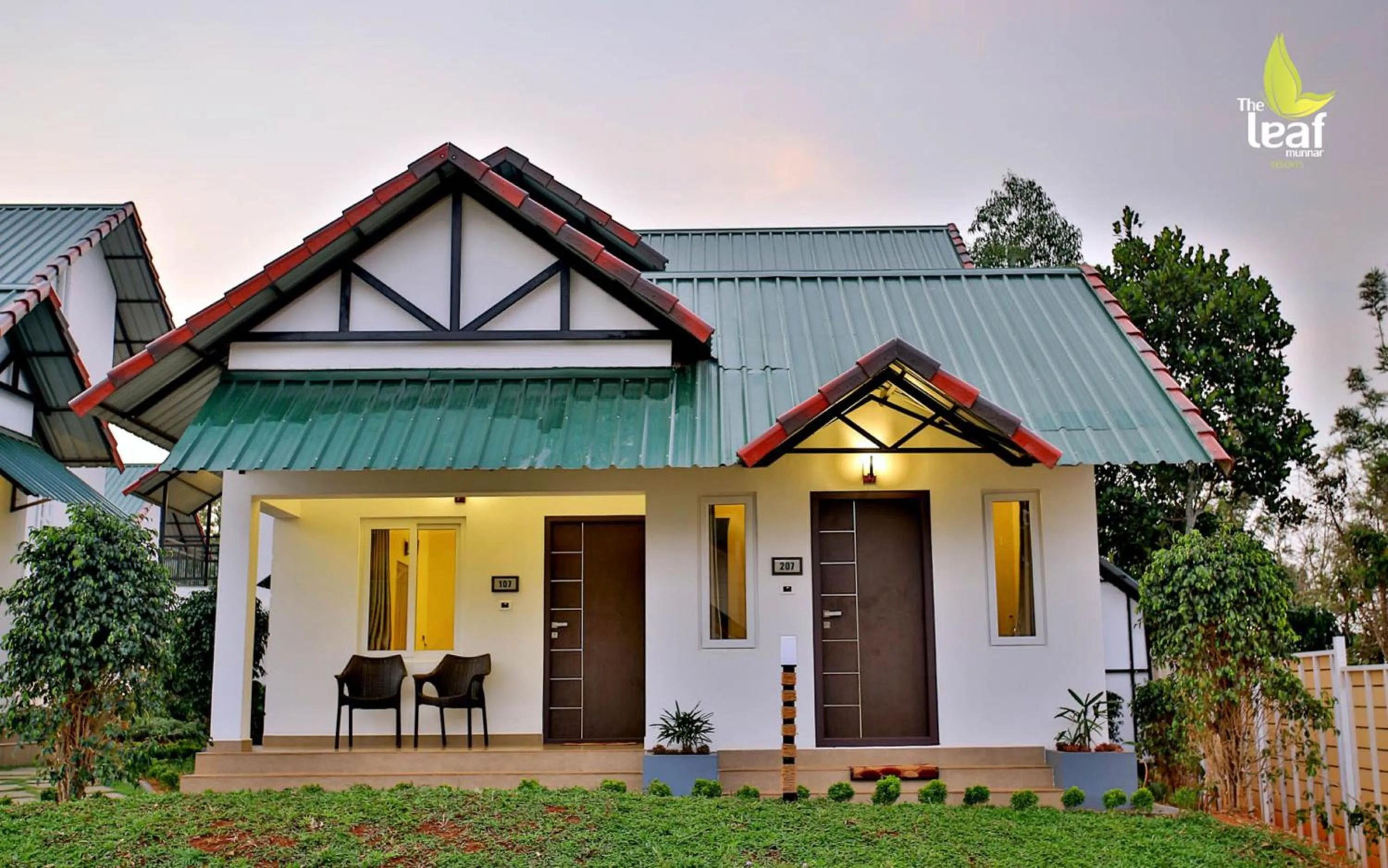Facade/entrance in The Leaf Munnar