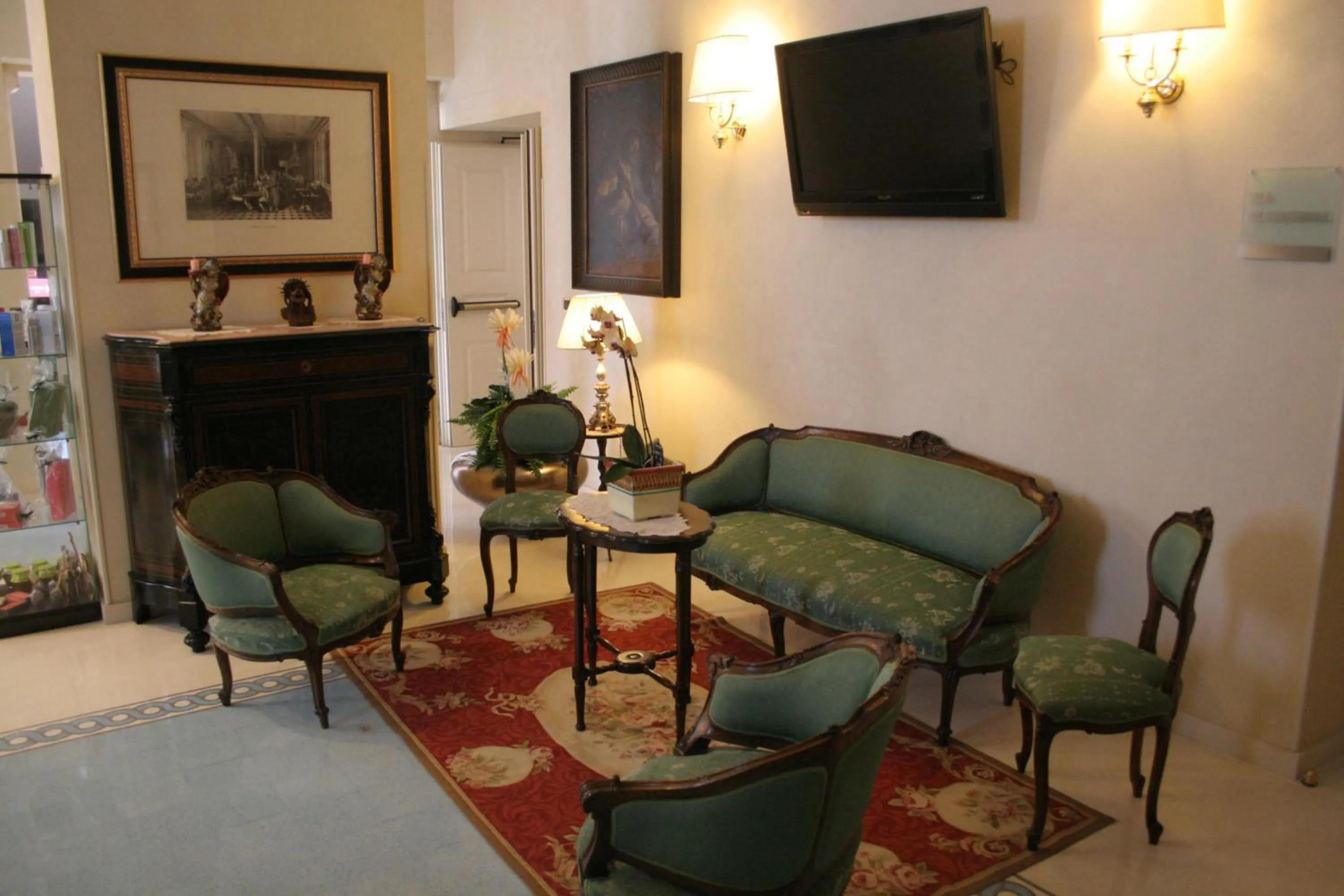 Lobby or reception in Domus Mariae Benessere