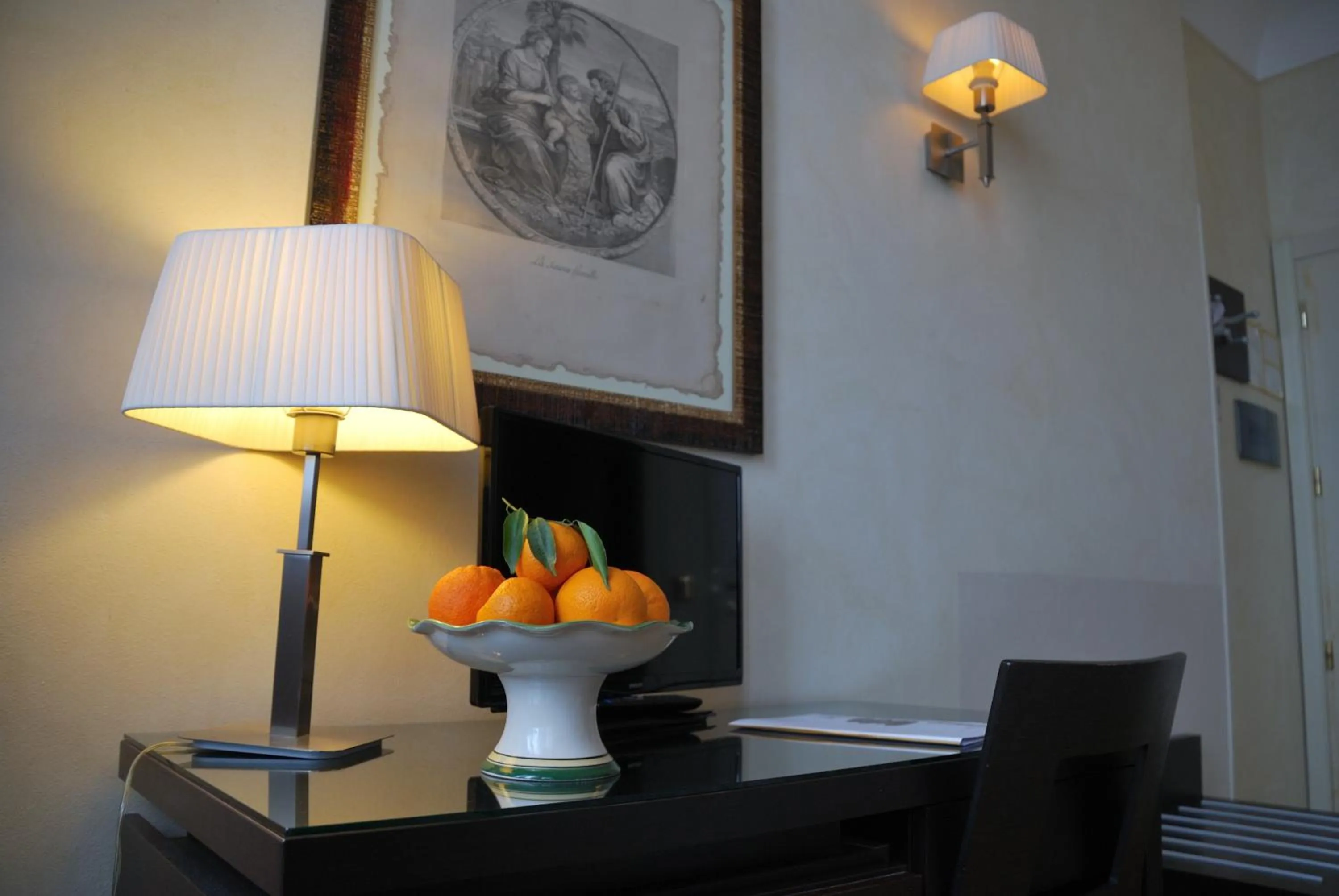 Decorative detail in Domus Mariae Benessere