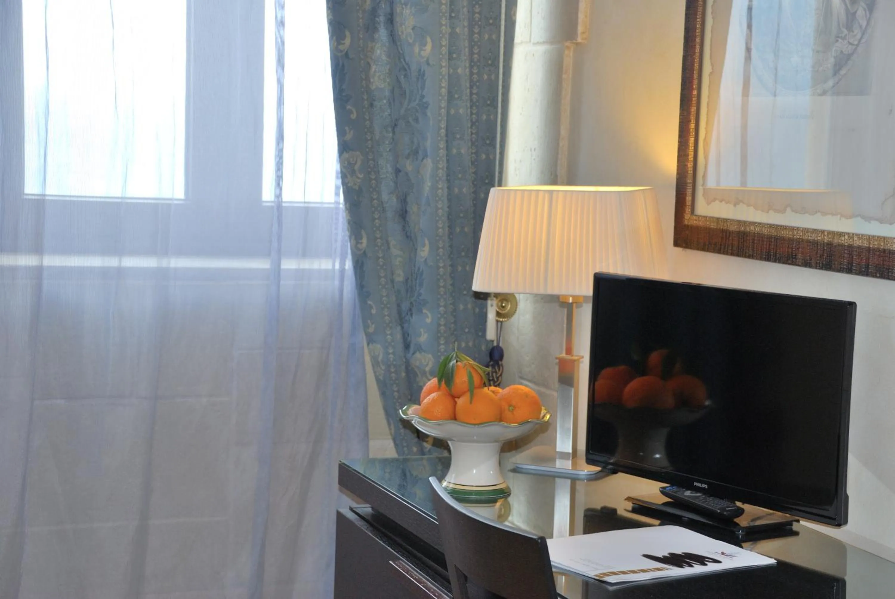 Decorative detail in Domus Mariae Benessere