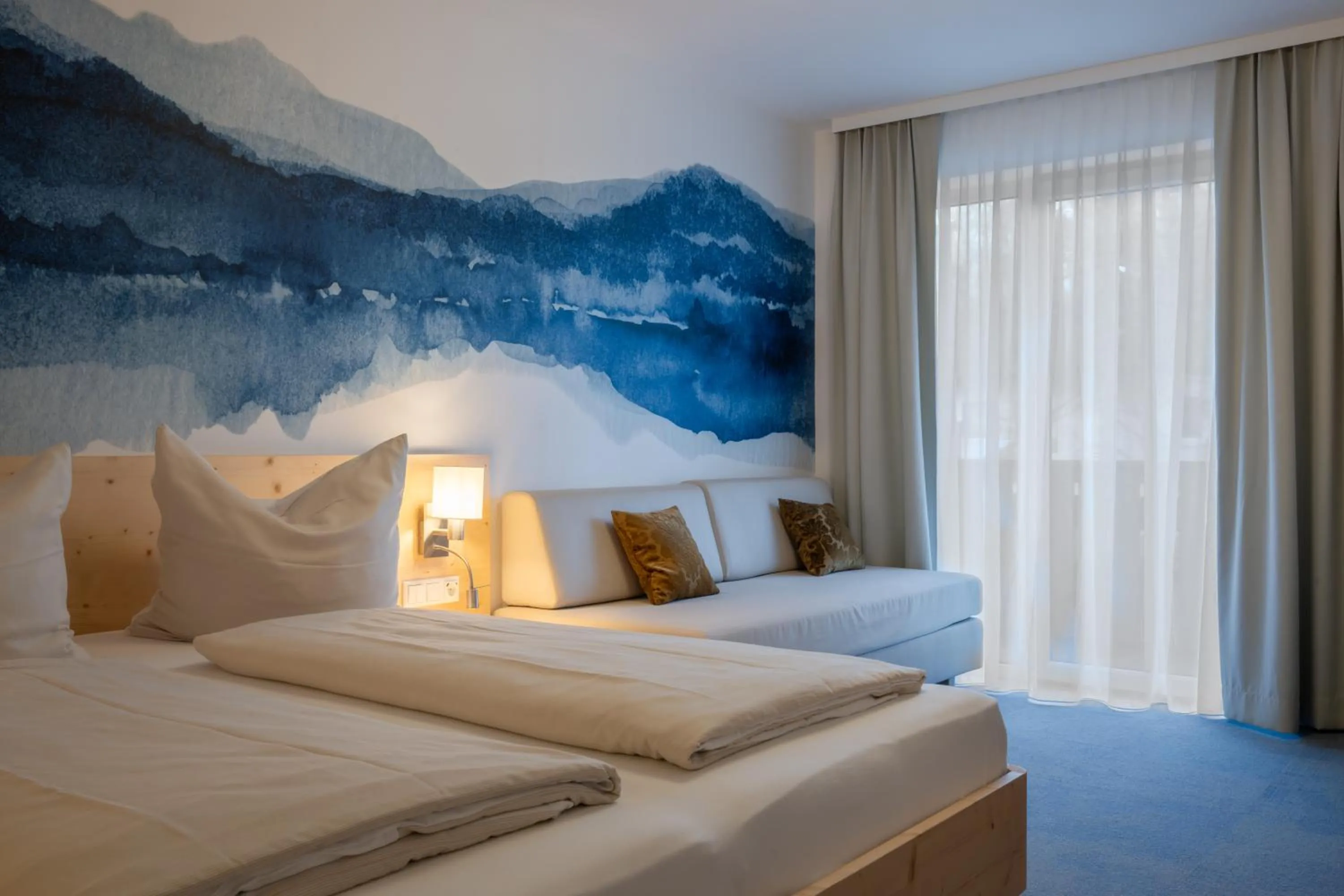 Photo of the whole room, Bed in Familienhotel Botenwirt