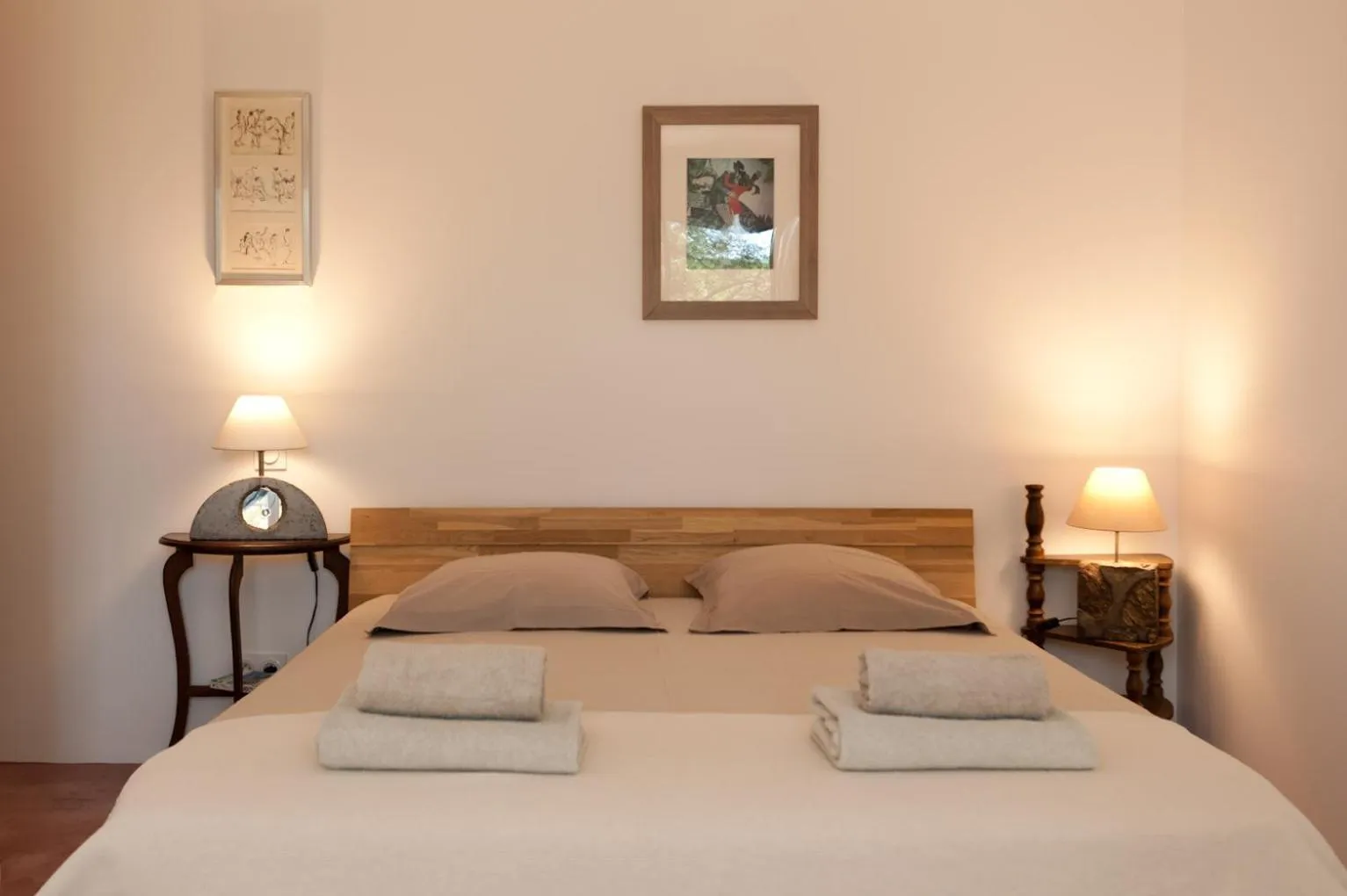 Bed in Maison Tavolara