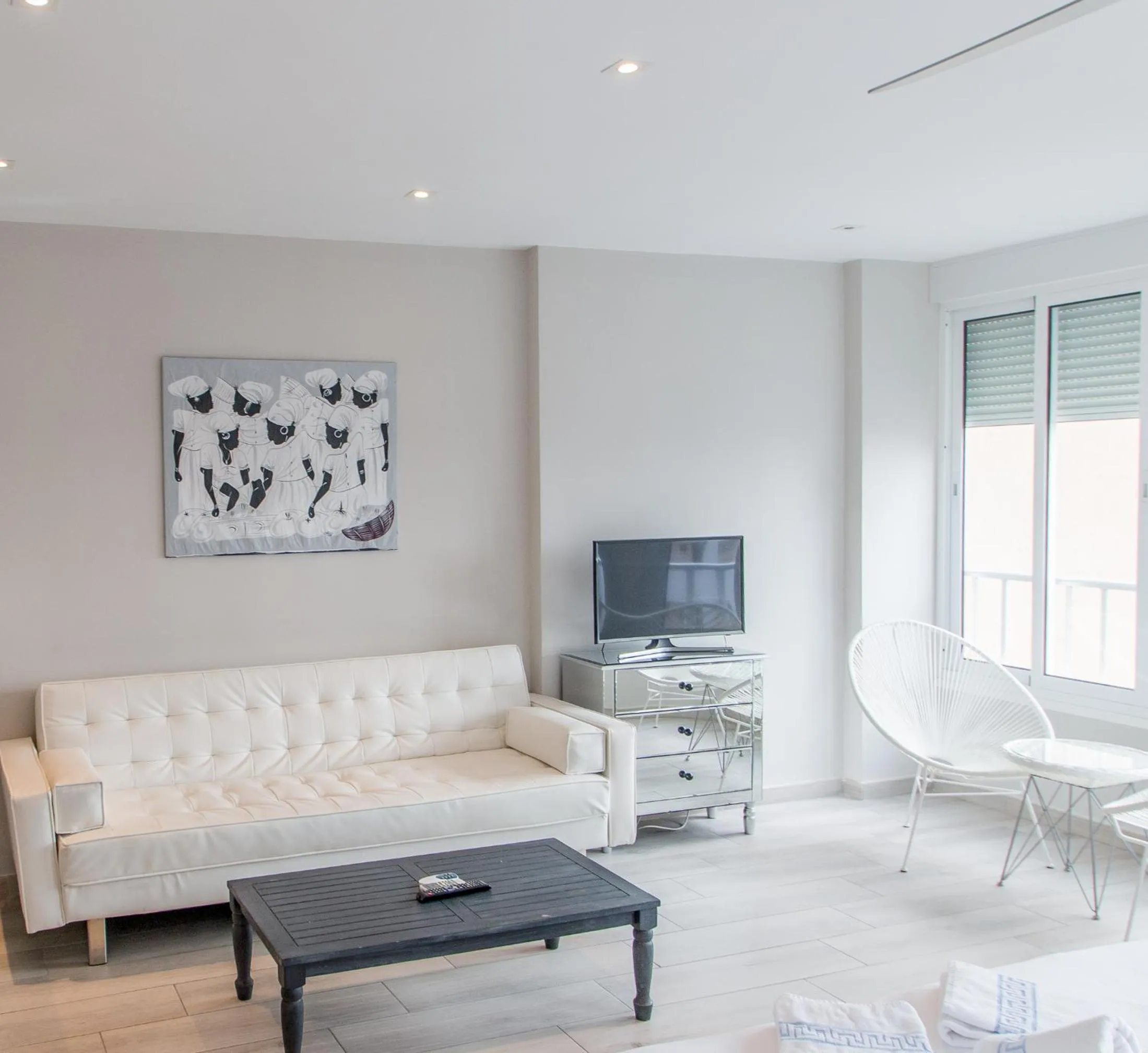 Living room in Palm Beach Club Apartamentos Carihuela