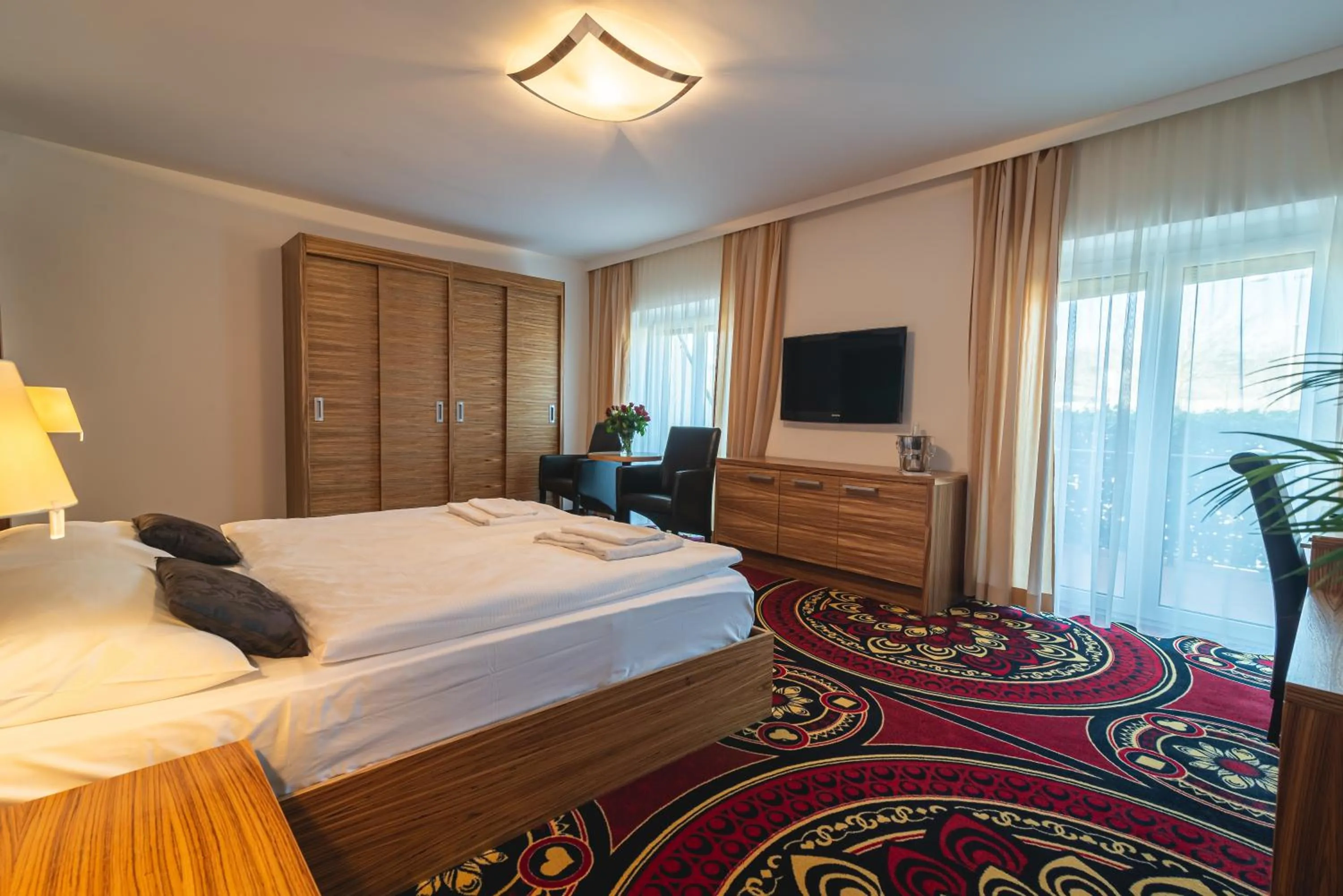 Bed in Casino & Hotel ADMIRAL Kozina