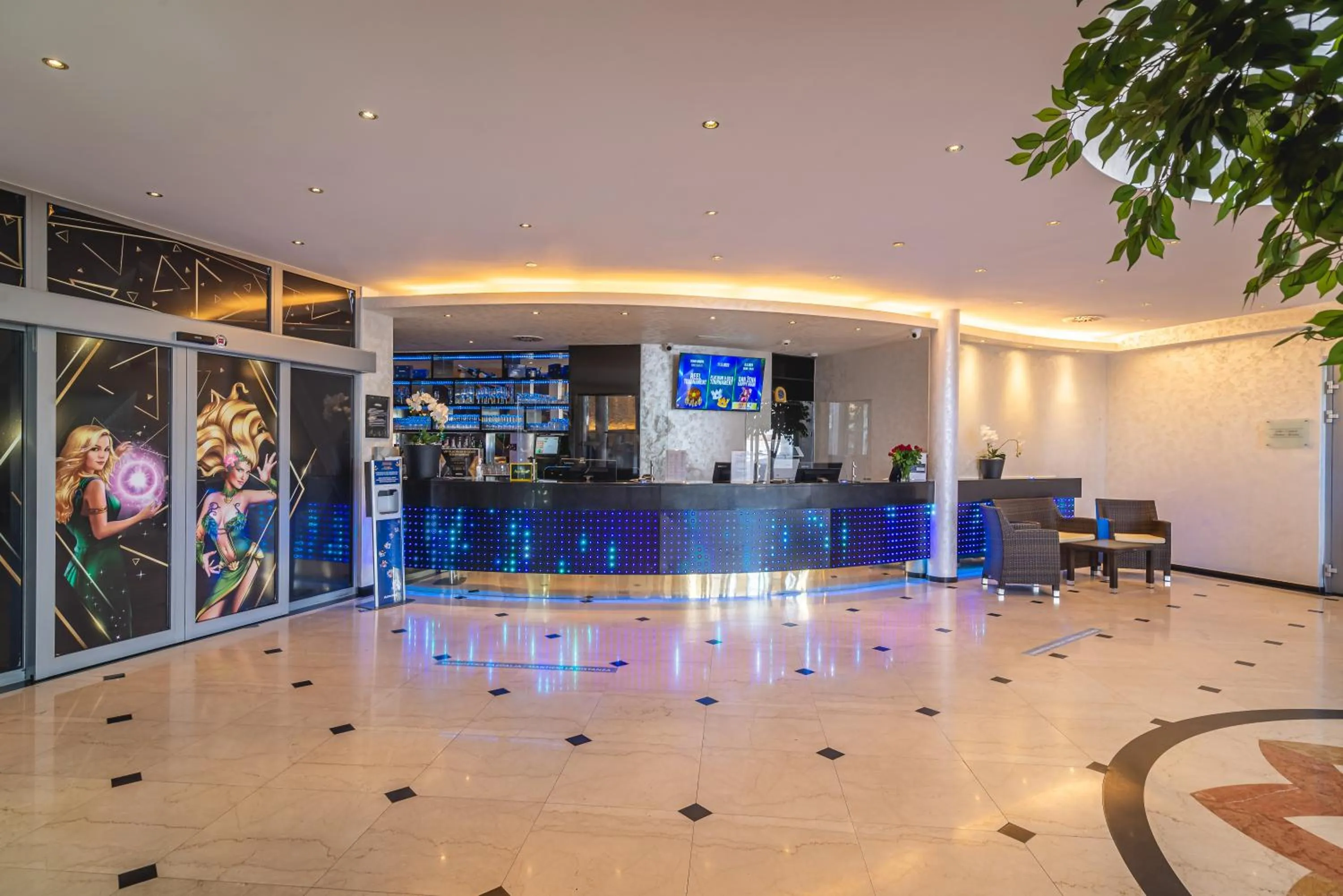 Lobby or reception in Casino & Hotel ADMIRAL Kozina