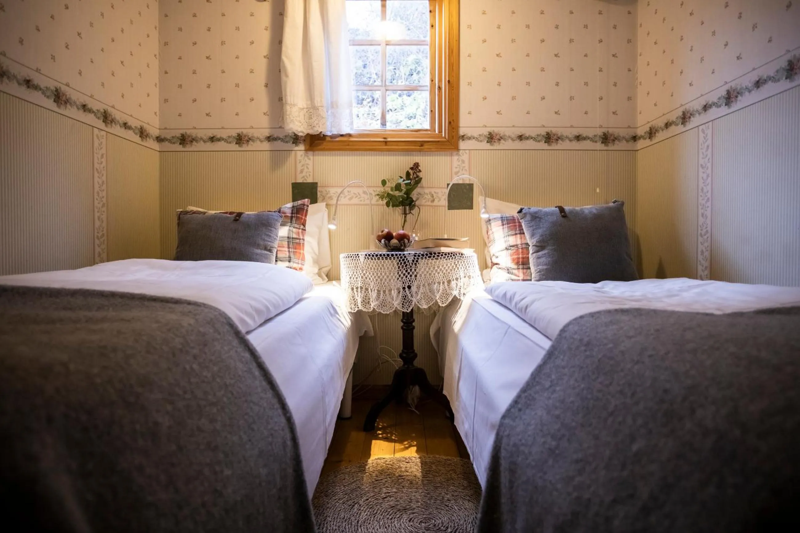 Bedroom, Bed in Skotteksgården Cottages