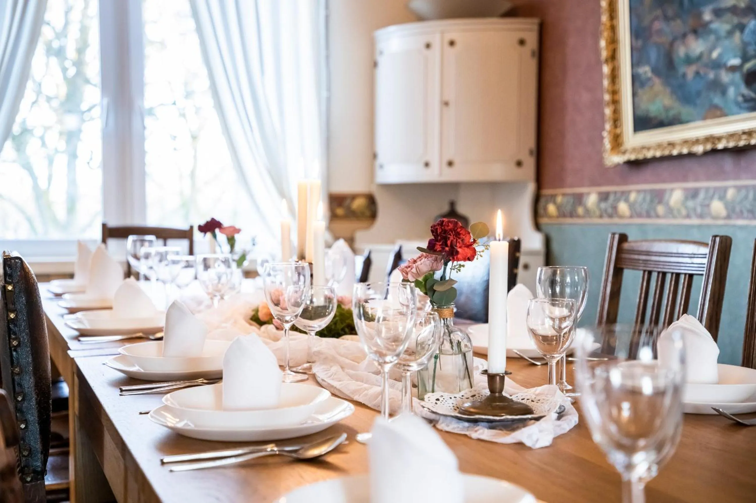 Living room in Skotteksgården Cottages