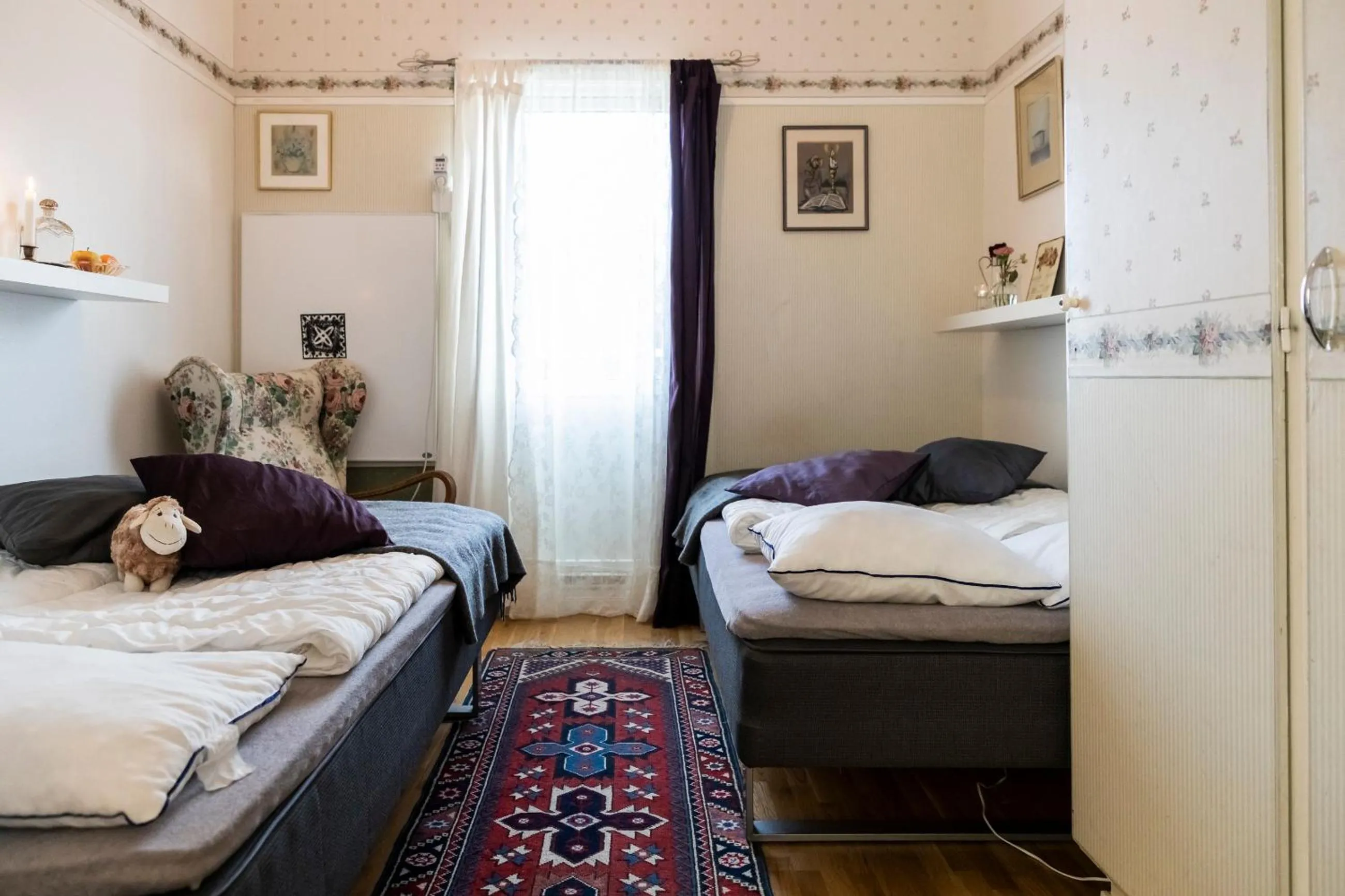 Bedroom, Bed in Skotteksgården Cottages
