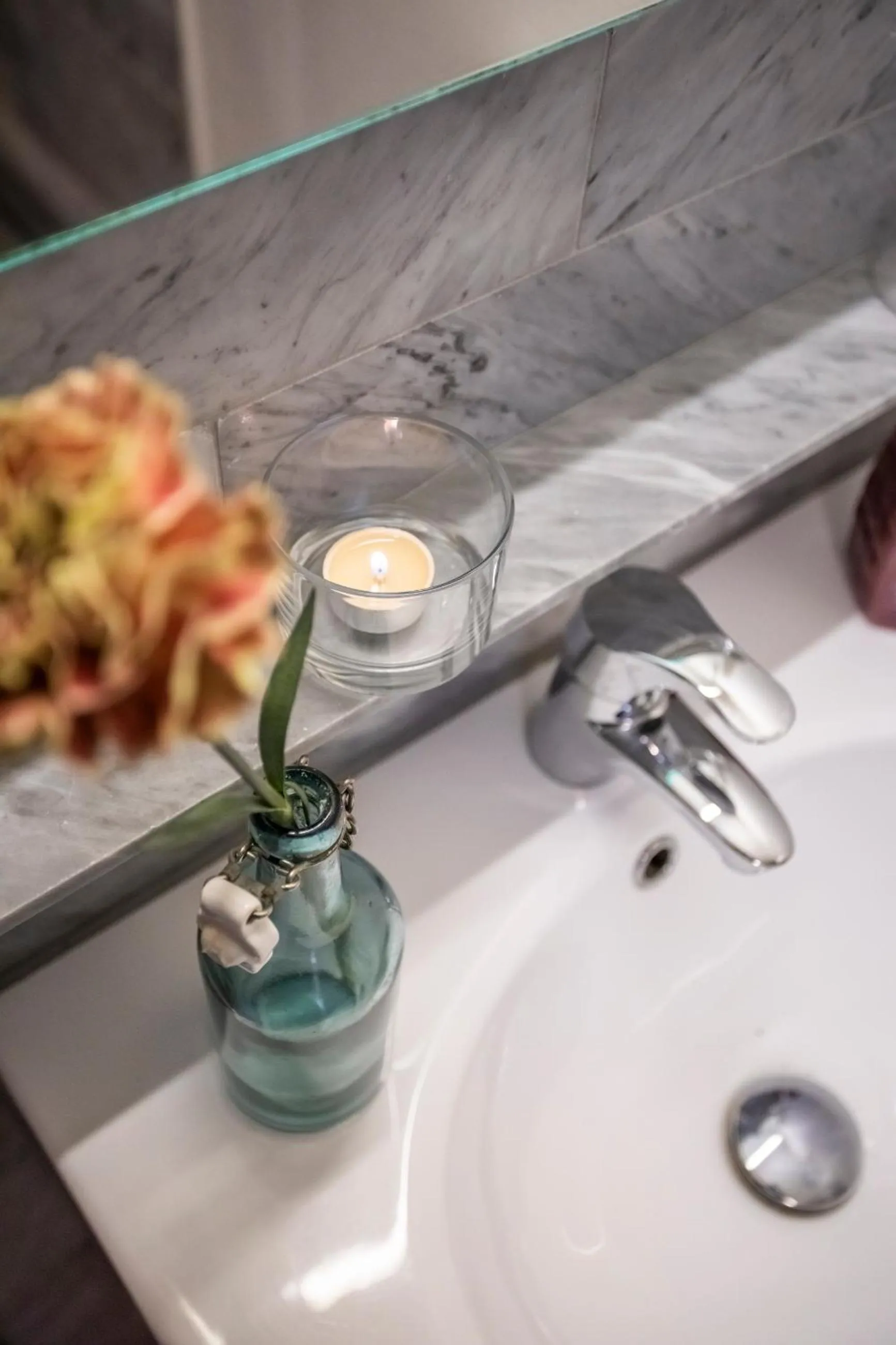 Bathroom in Skotteksgården Cottages