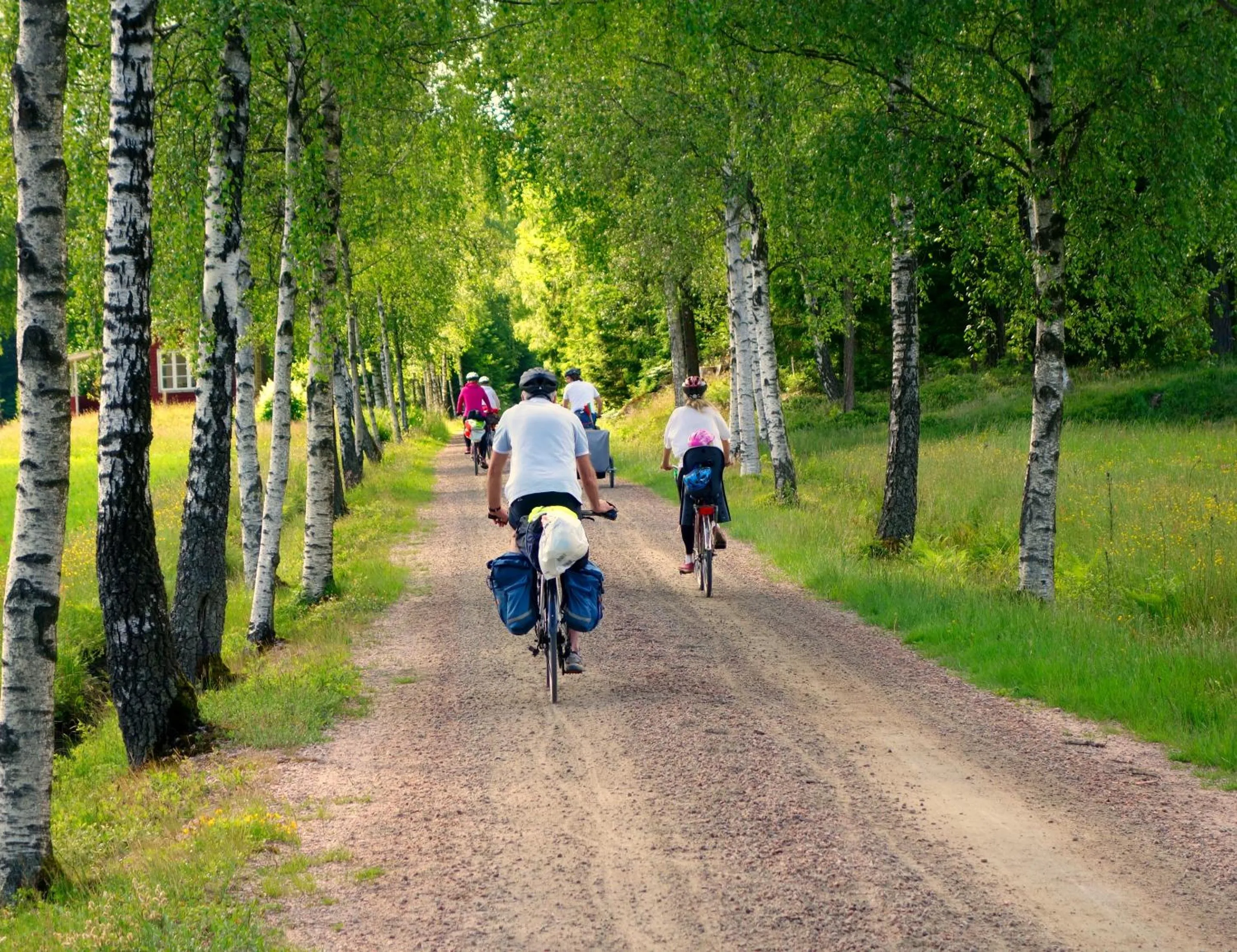 Cycling in Skotteksgården Cottages