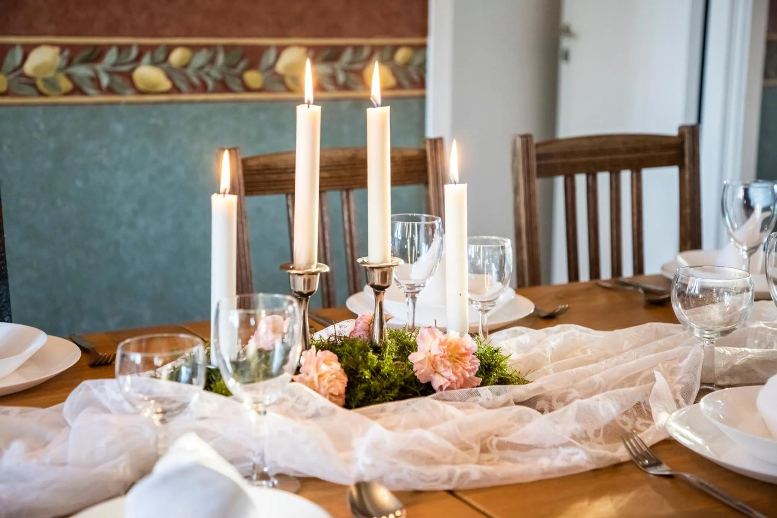 Living room in Skotteksgården Cottages