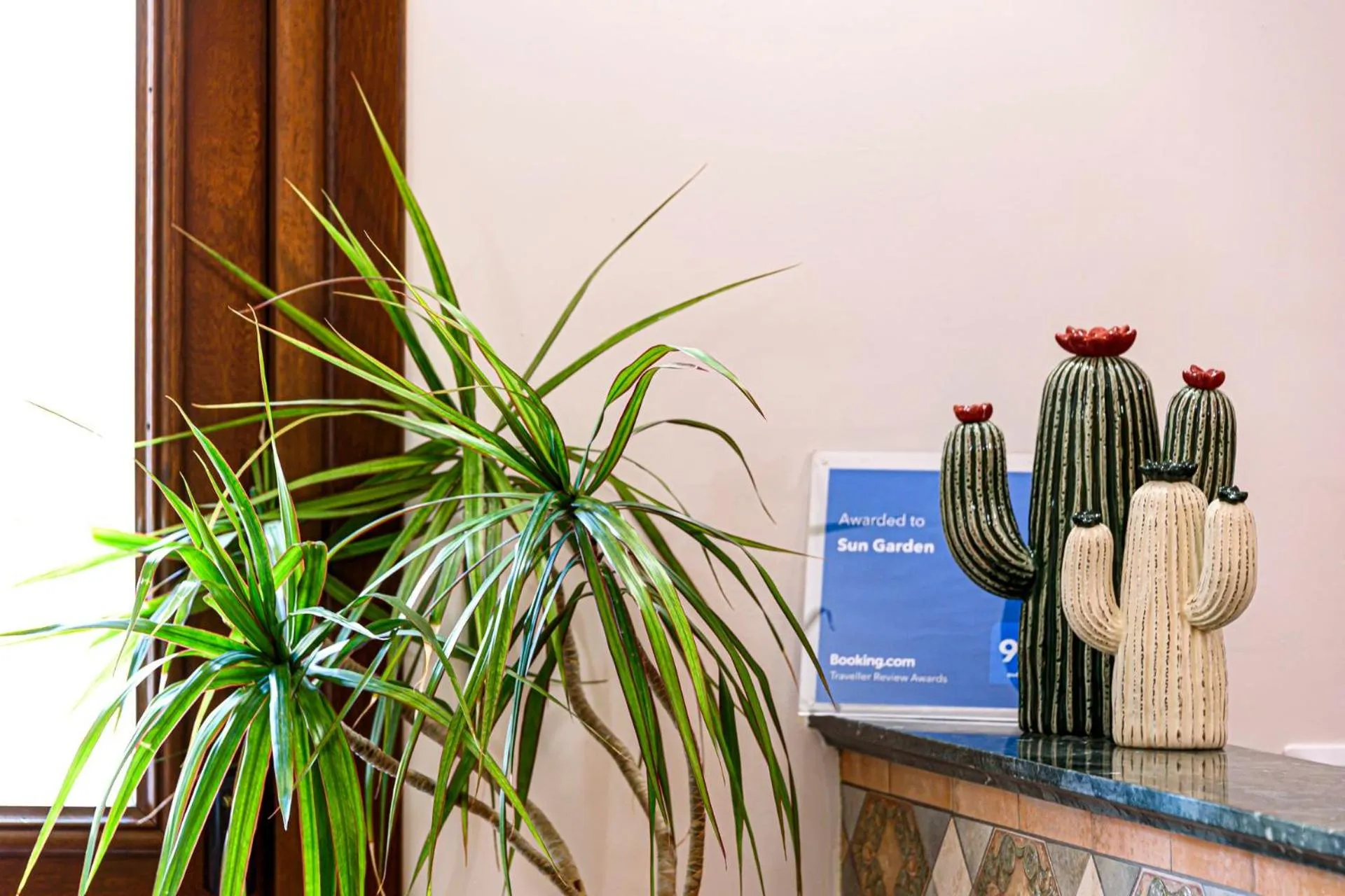 Decorative detail in Sun Garden