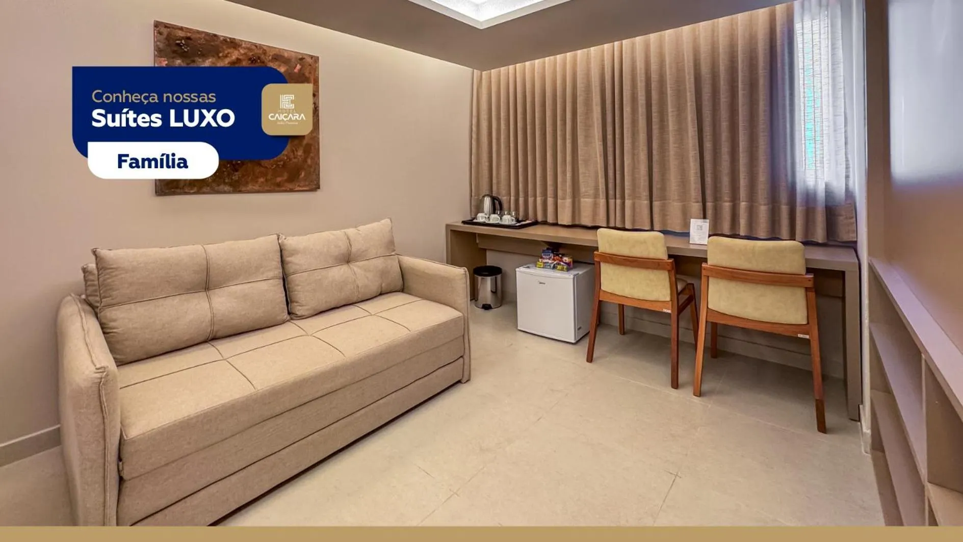 Living room in Hotel Caiçara João Pessoa