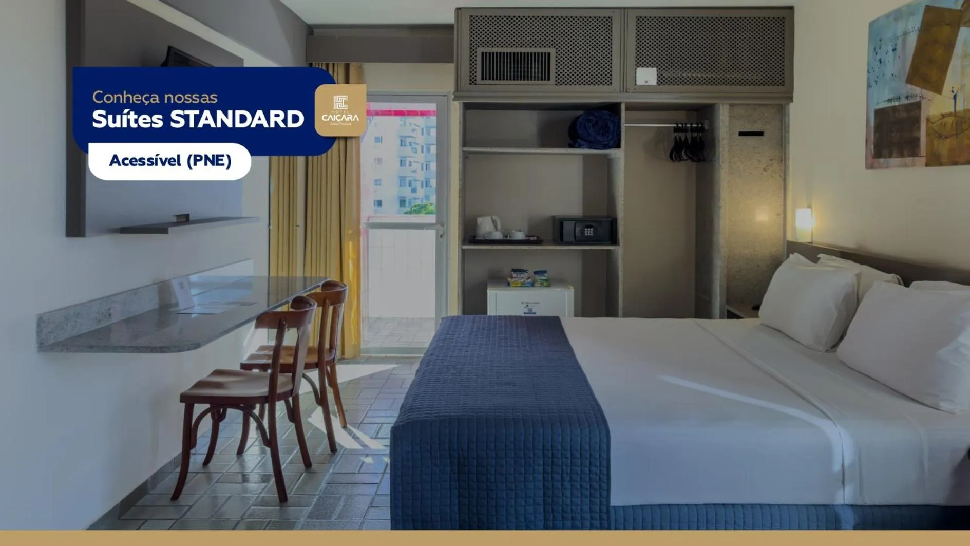 Bed in Hotel Caiçara João Pessoa