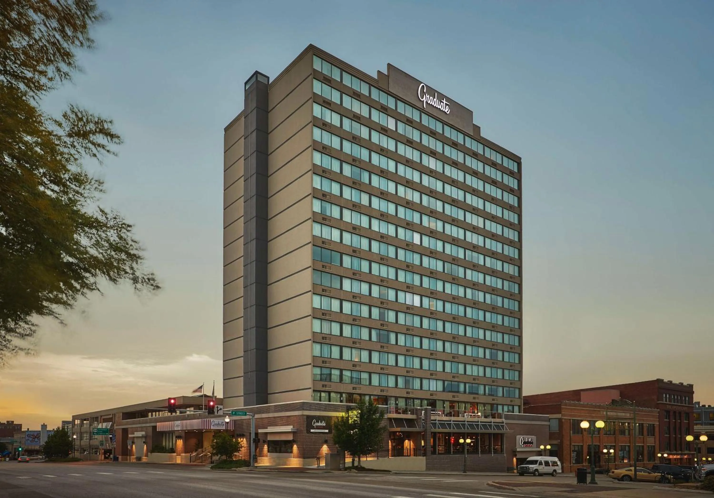 Property building in Graduate by Hilton Lincoln