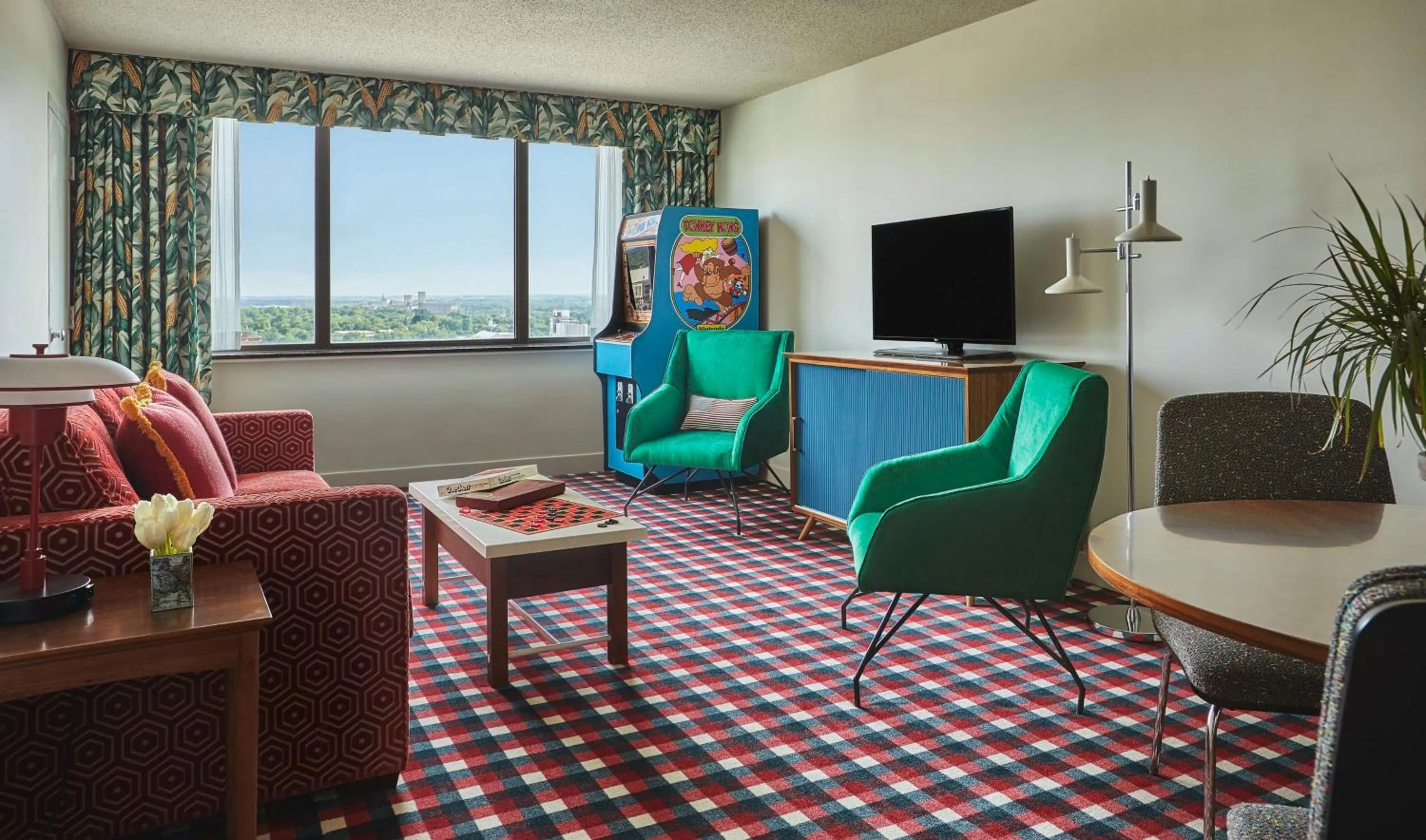 Living room in Graduate by Hilton Lincoln