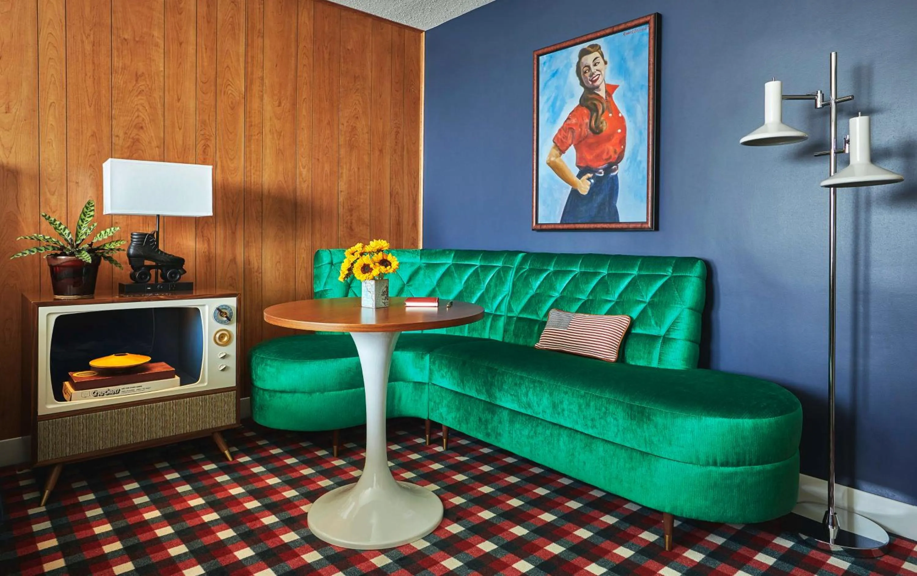 Living room in Graduate by Hilton Lincoln