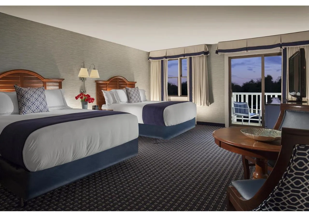 Decorative detail, Bed in Hyannis Harbor Hotel