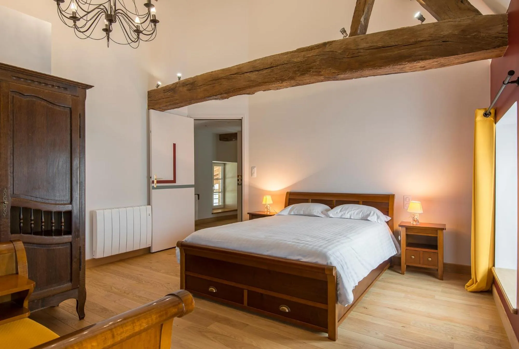 Photo of the whole room in Le Logis D'Azé