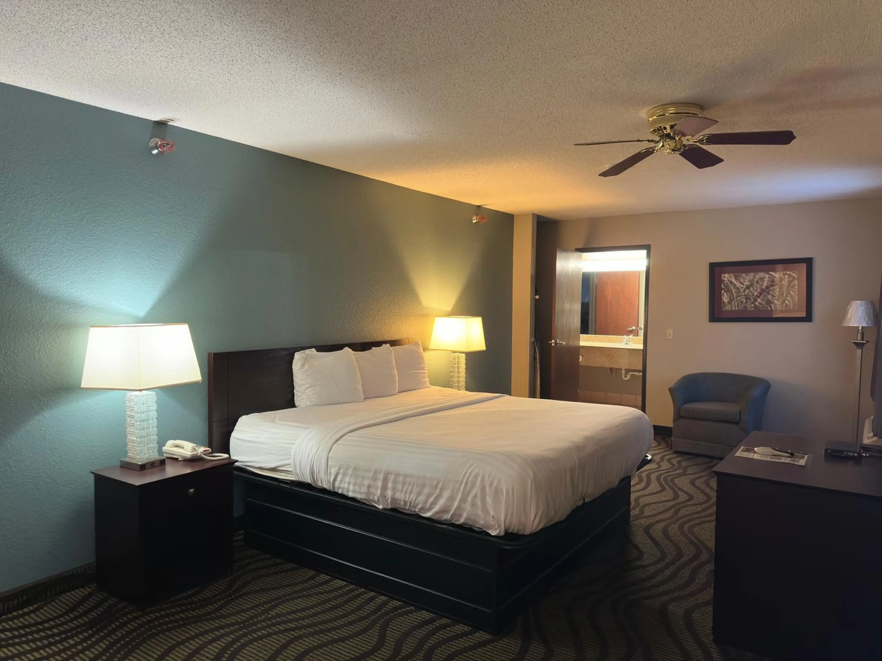 Bed in Baymont Inn & Suites by Wyndham Lincoln NE