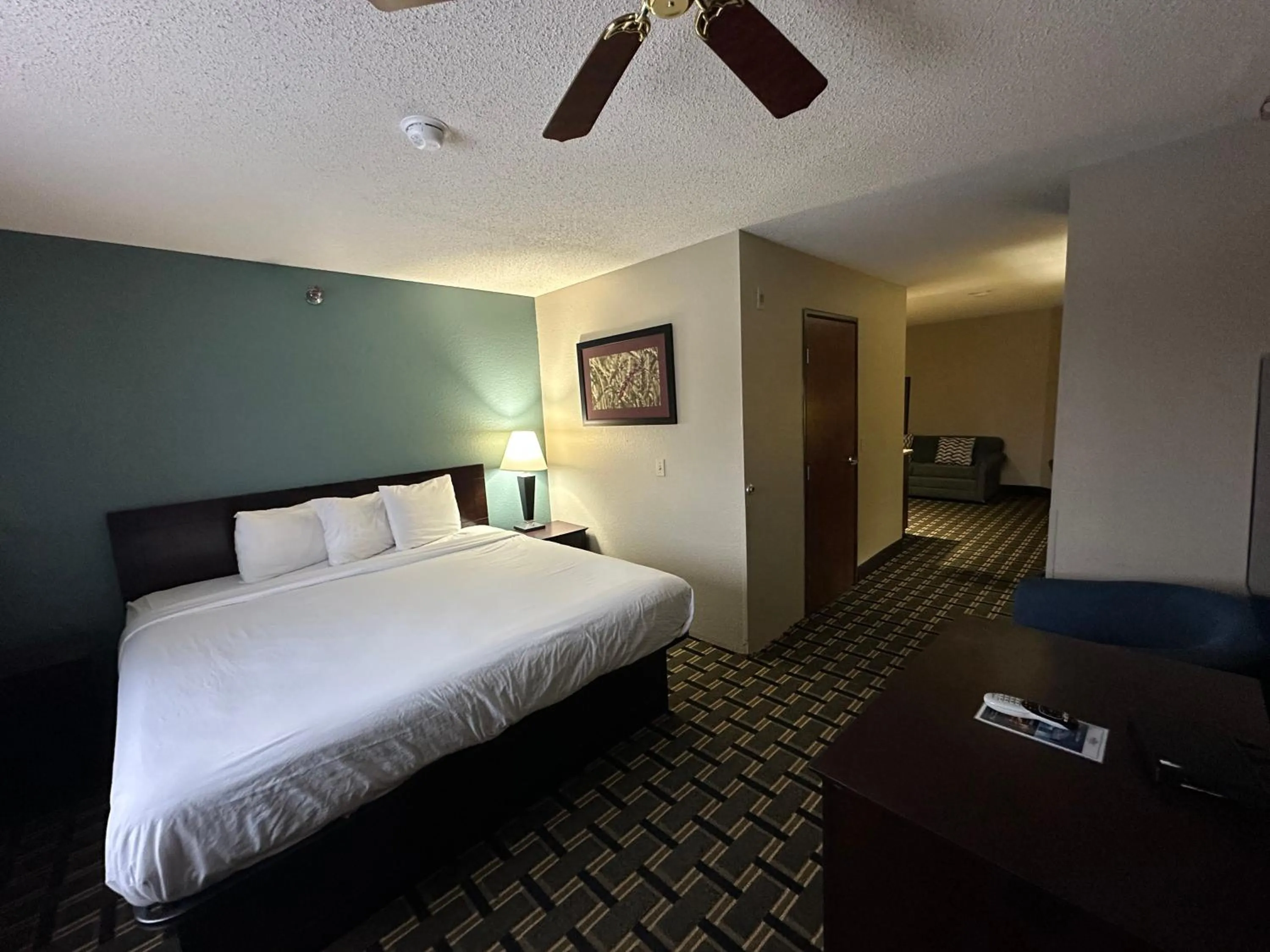 Bed in Baymont Inn & Suites by Wyndham Lincoln NE