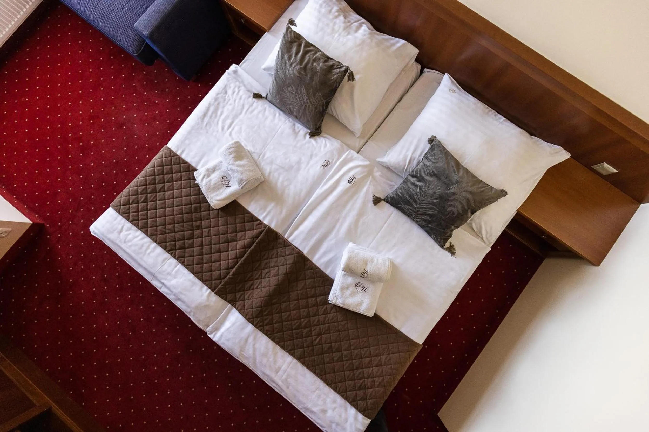 Bed in Hotel Diamond w Białym Dworku