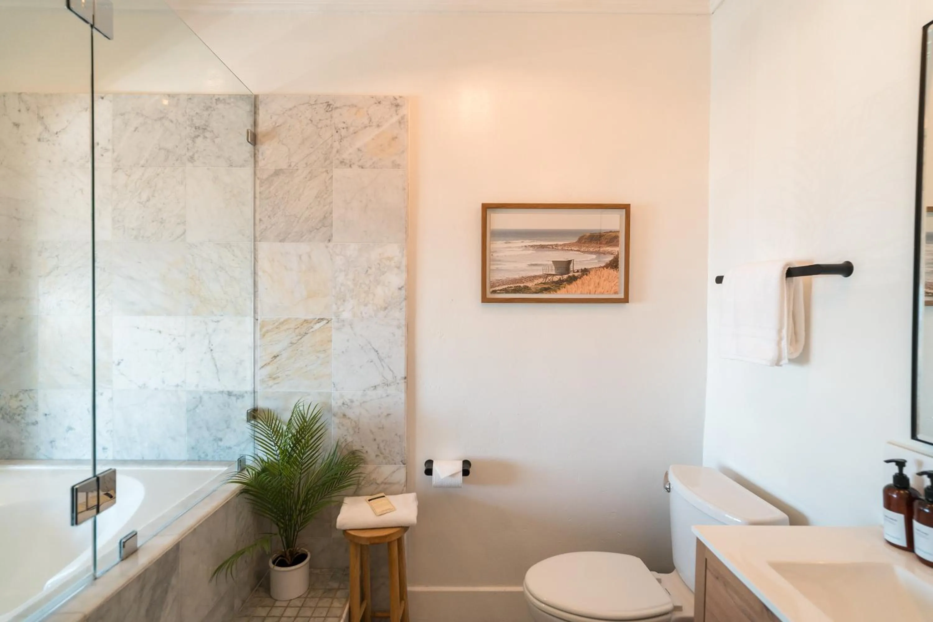 Toilet in Newport Beach Hotel