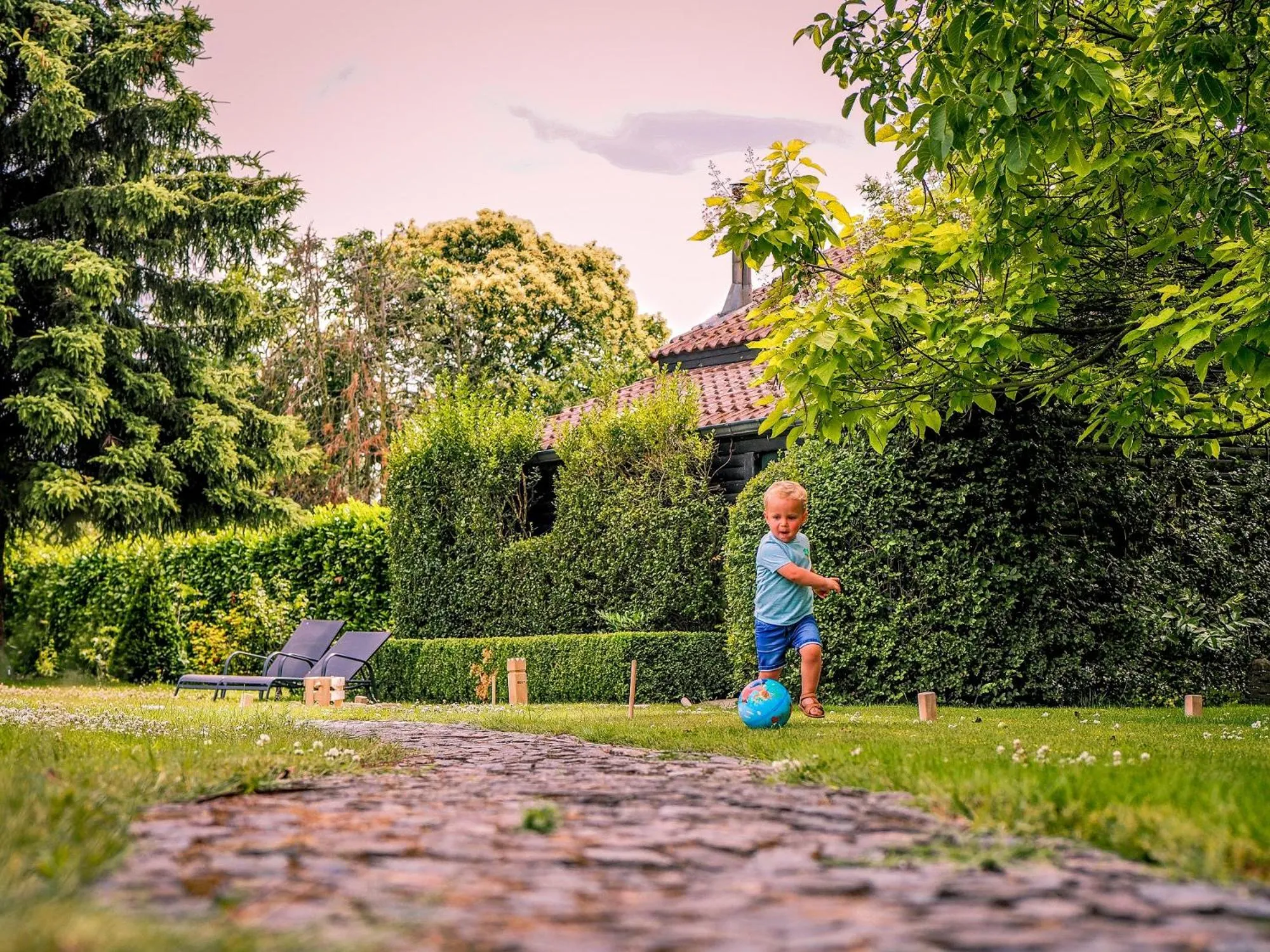 Children play ground in Het Hemelsveld