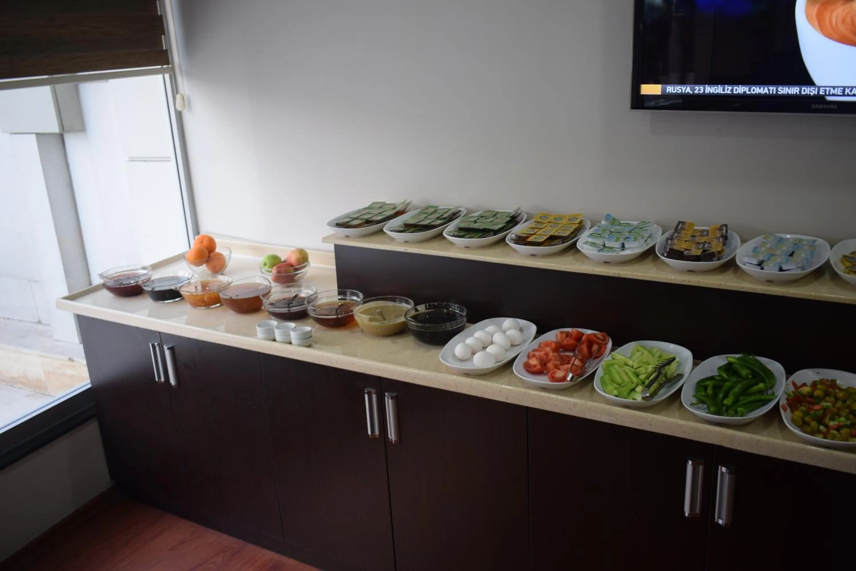 Buffet breakfast in Hosta Otel