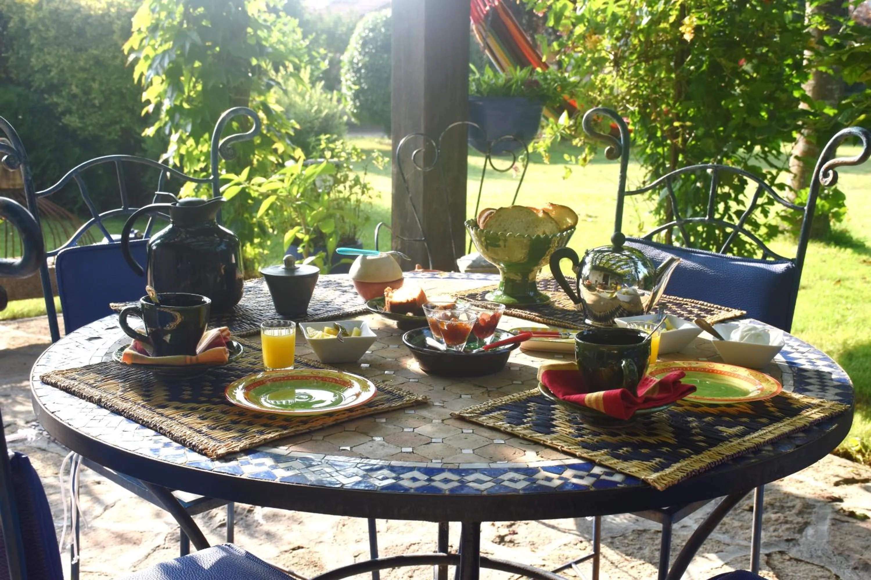 Patio in La mare aux canards