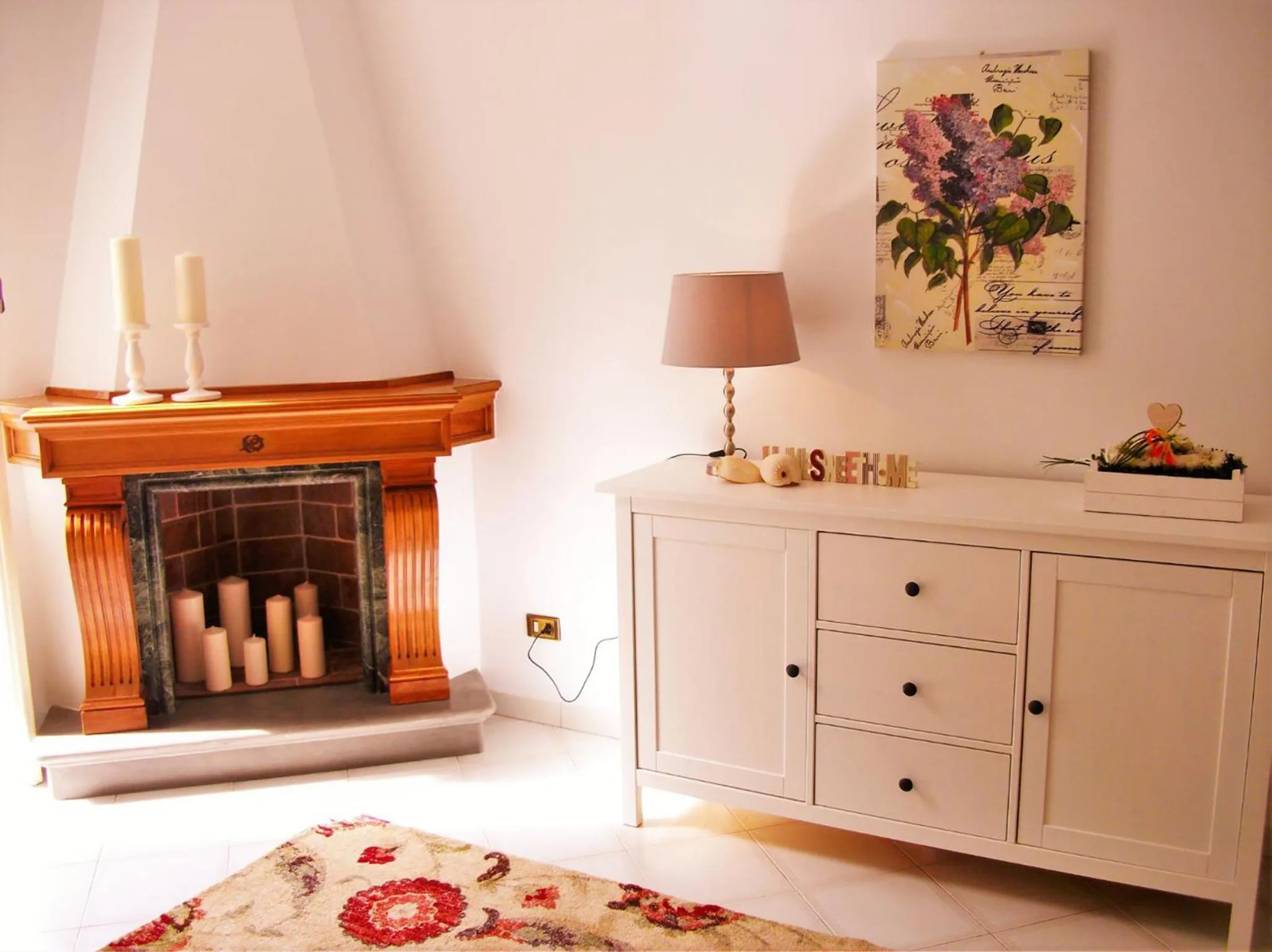 Communal lounge/ TV room in A Casa di Anna