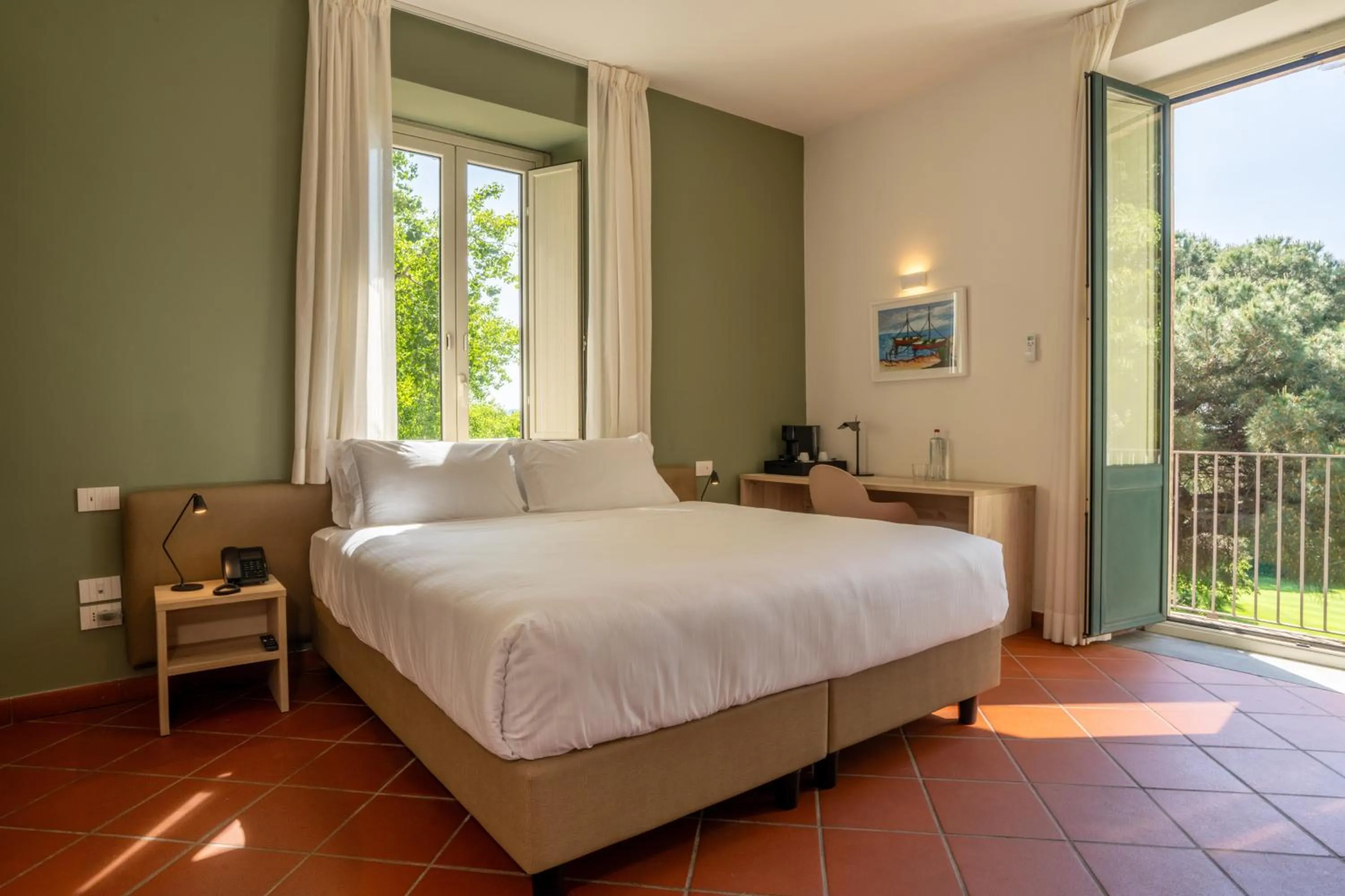 Bedroom, Bed in Picciolo Etna Golf Resort & Spa, Curio Collection by Hilton