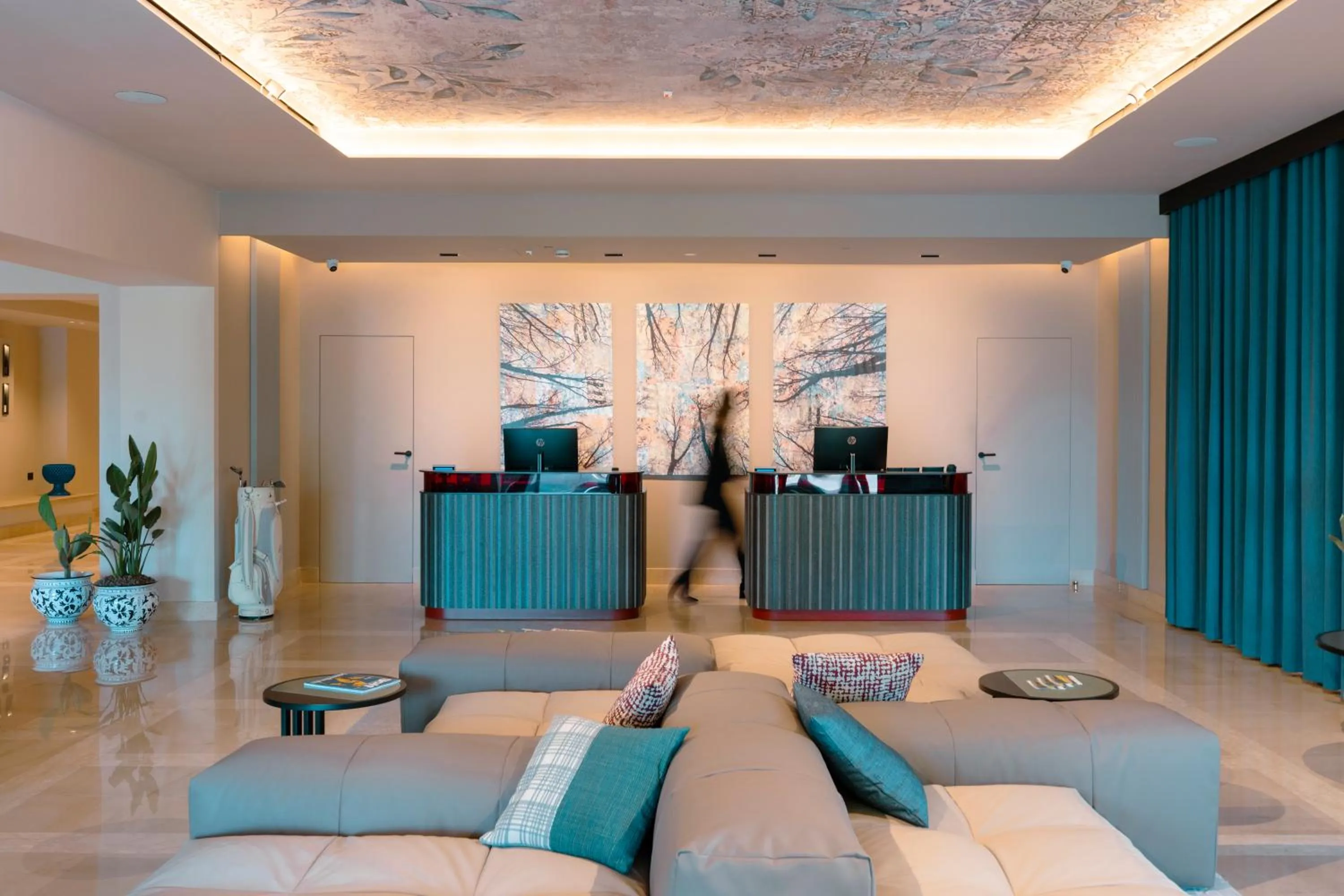 Lobby or reception in Picciolo Etna Golf Resort & Spa, Curio Collection by Hilton