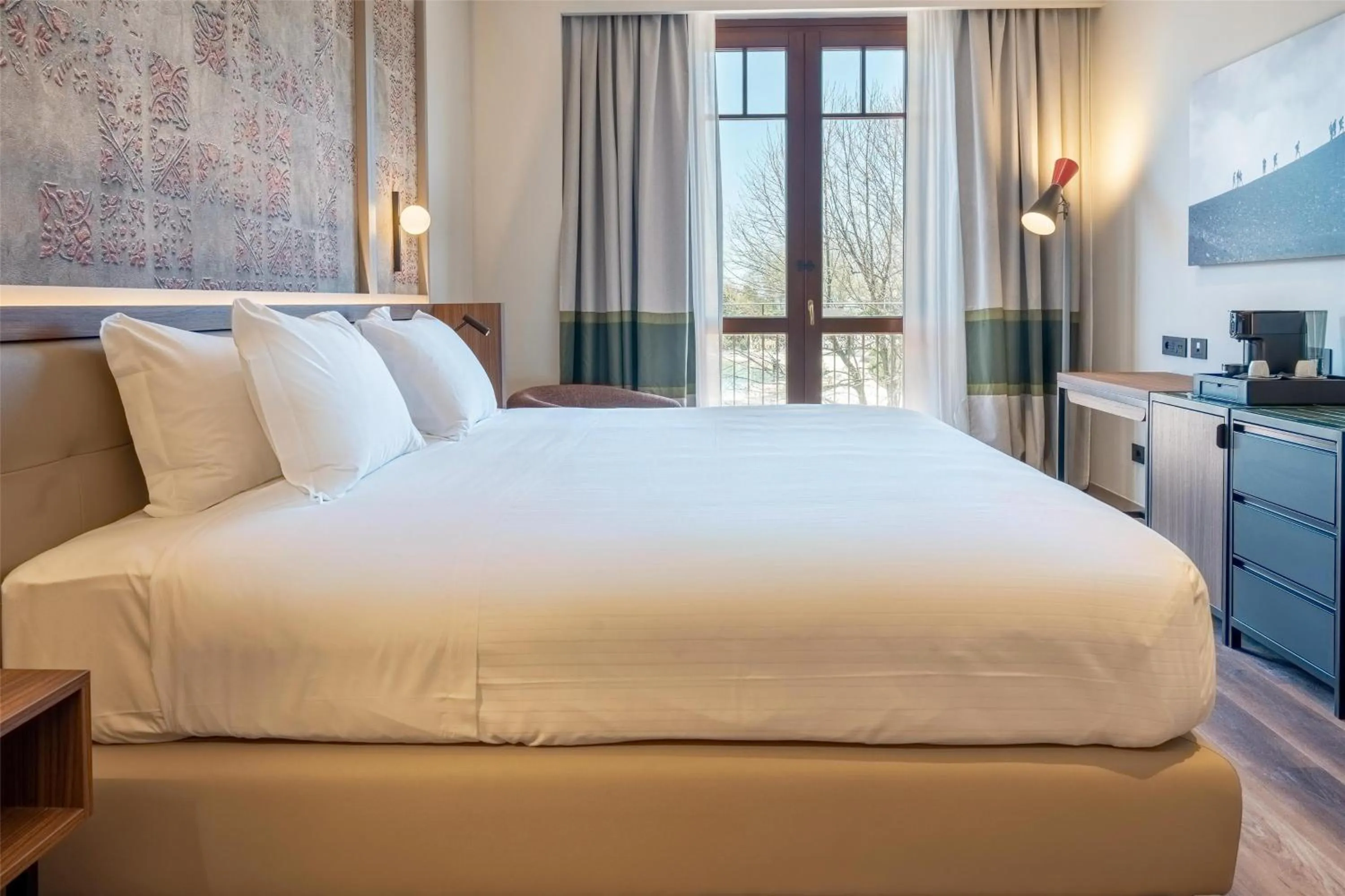 Bed in Picciolo Etna Golf Resort & Spa, Curio Collection by Hilton