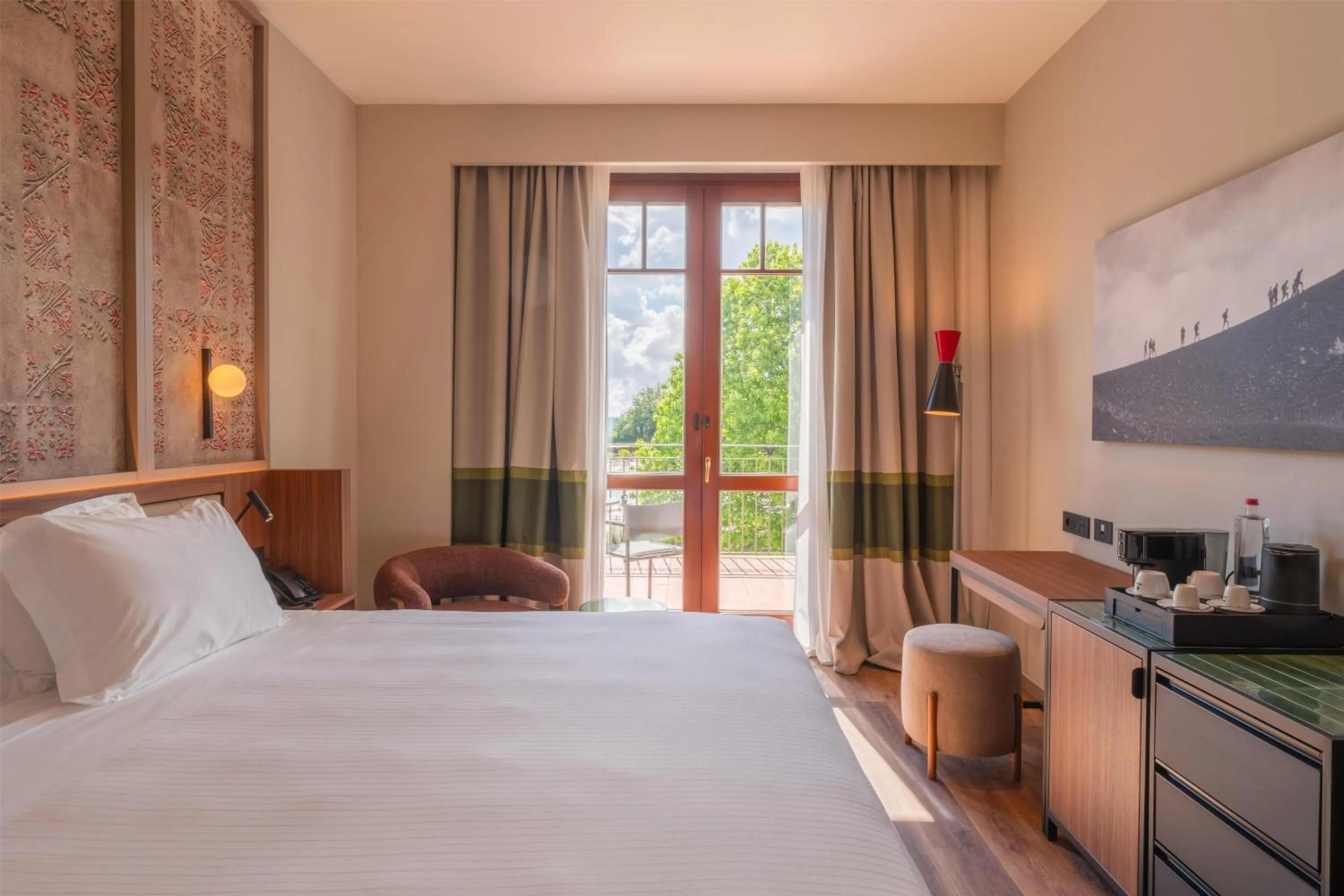 Bed in Picciolo Etna Golf Resort & Spa, Curio Collection by Hilton