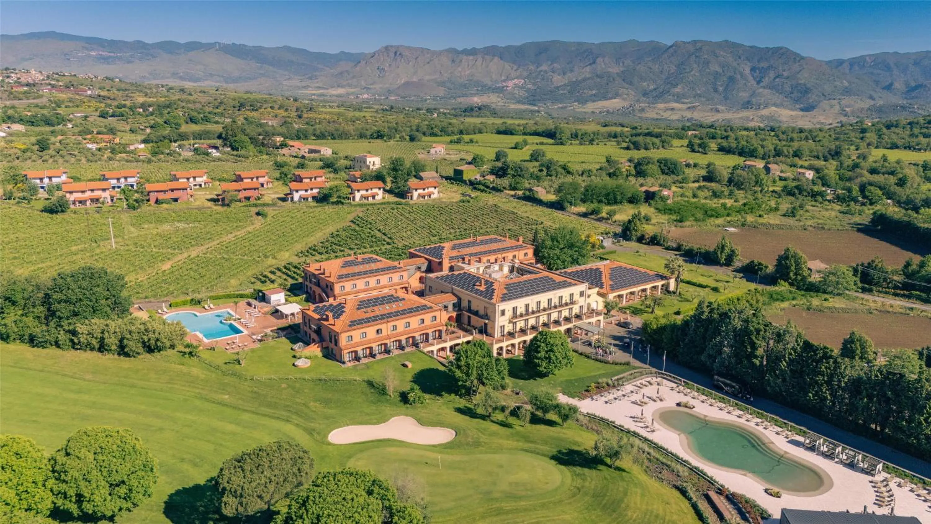 Property building in Picciolo Etna Golf Resort & Spa, Curio Collection by Hilton