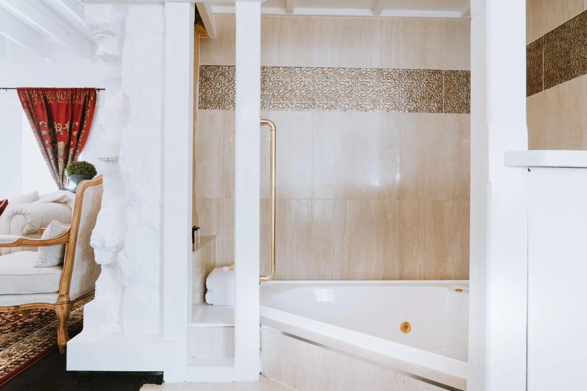 Bath in A Loft In The Mill Boutique Accommodation