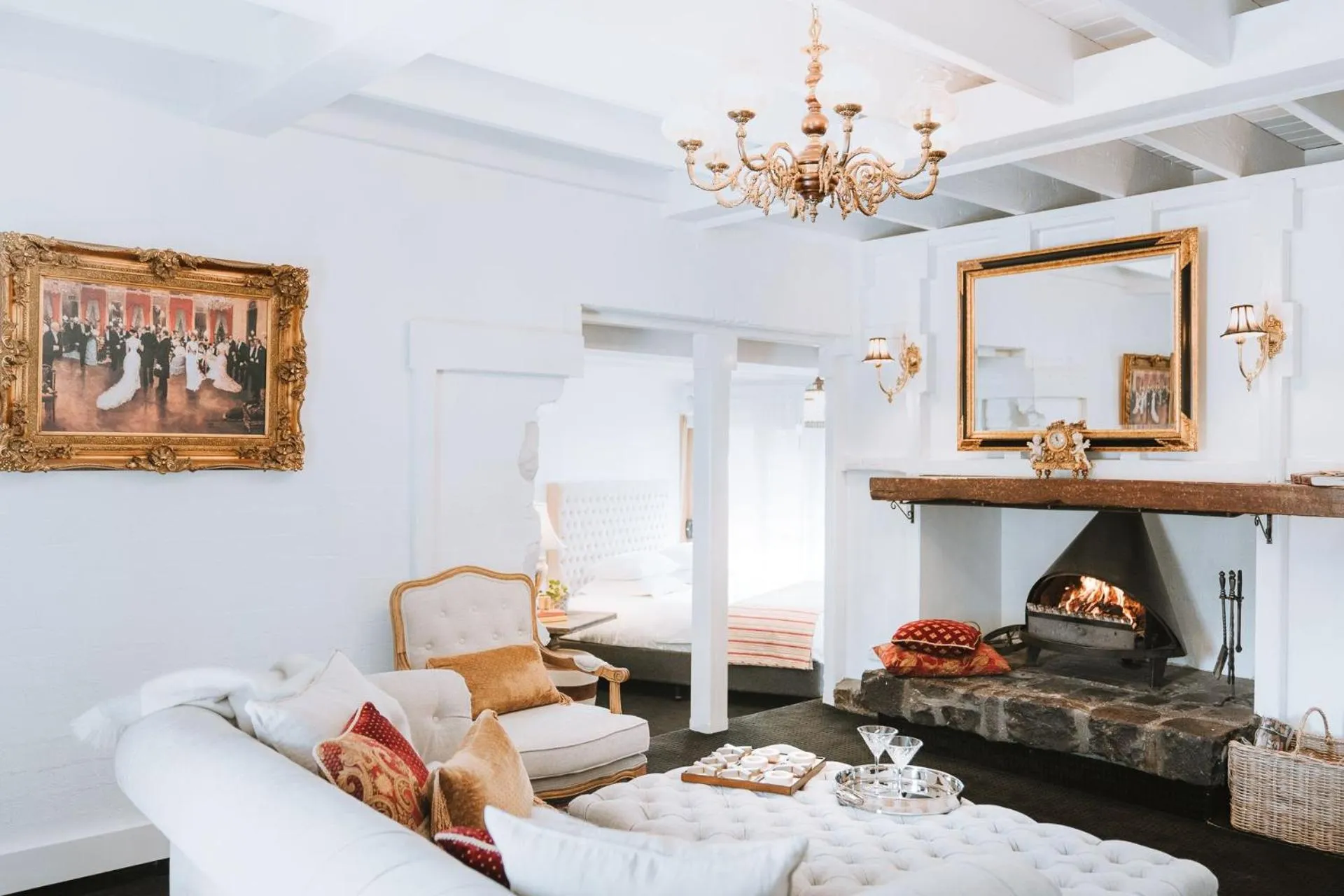 Living room in A Loft In The Mill Boutique Accommodation