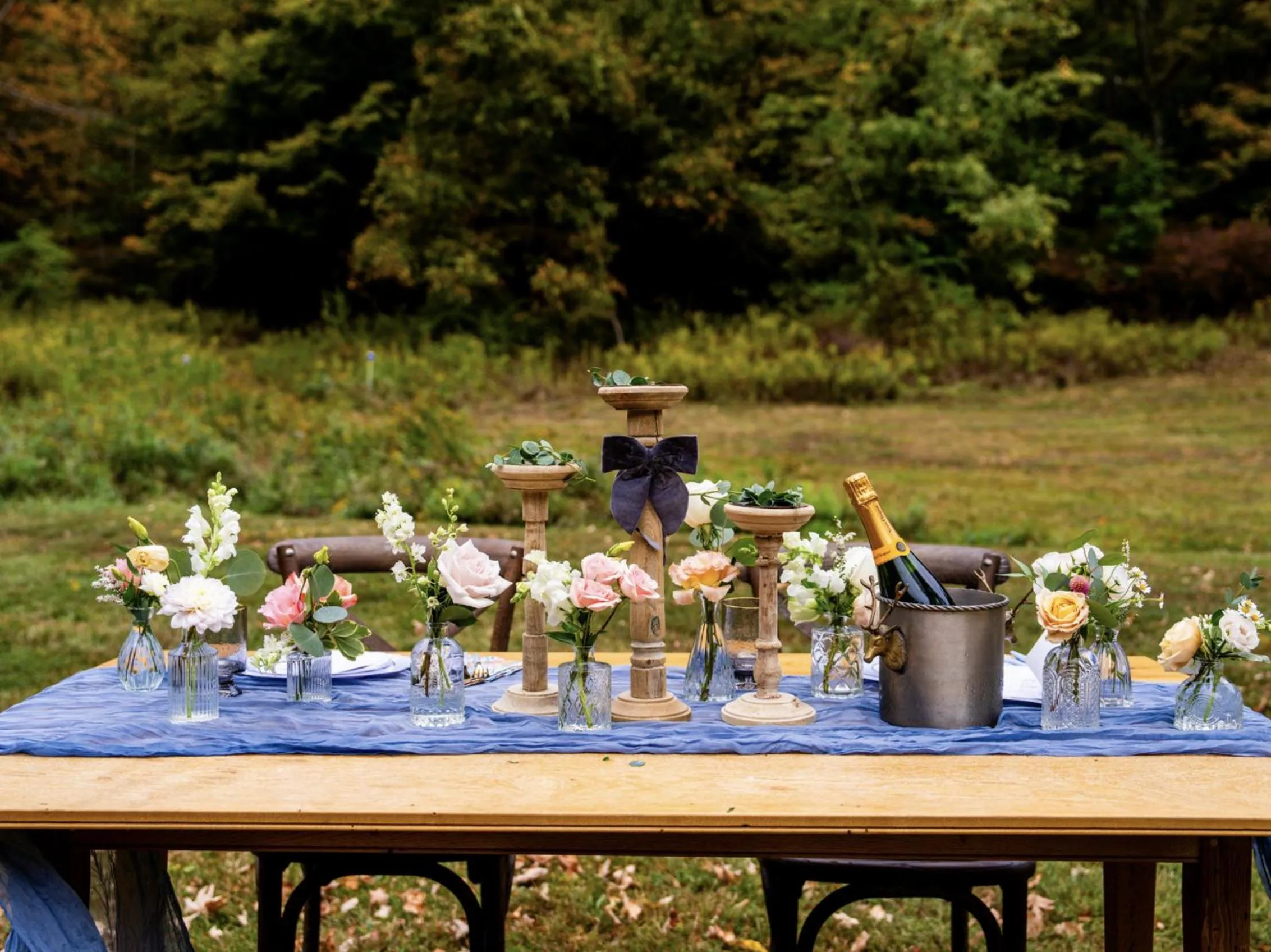 wedding in Inn at Silver Maple Farm