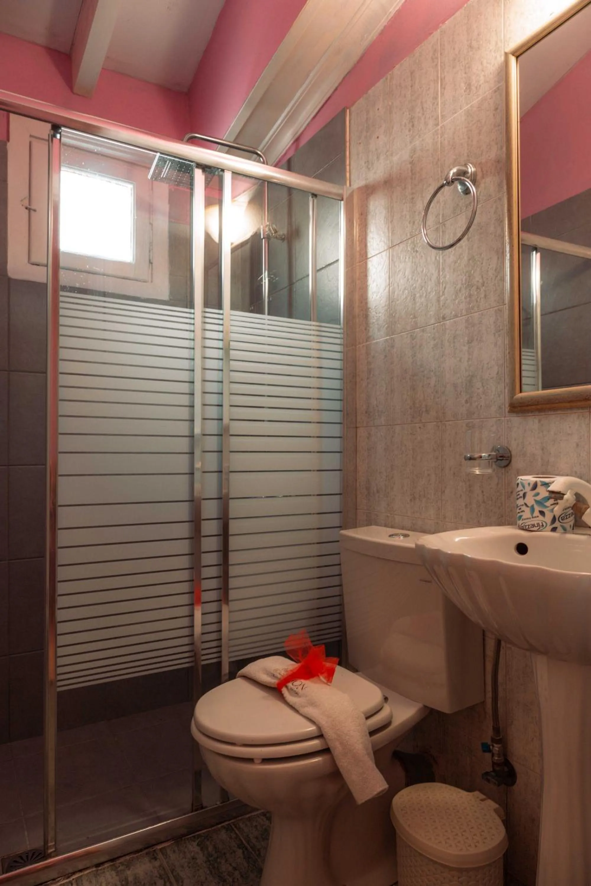 Shower in Ilion Hotel