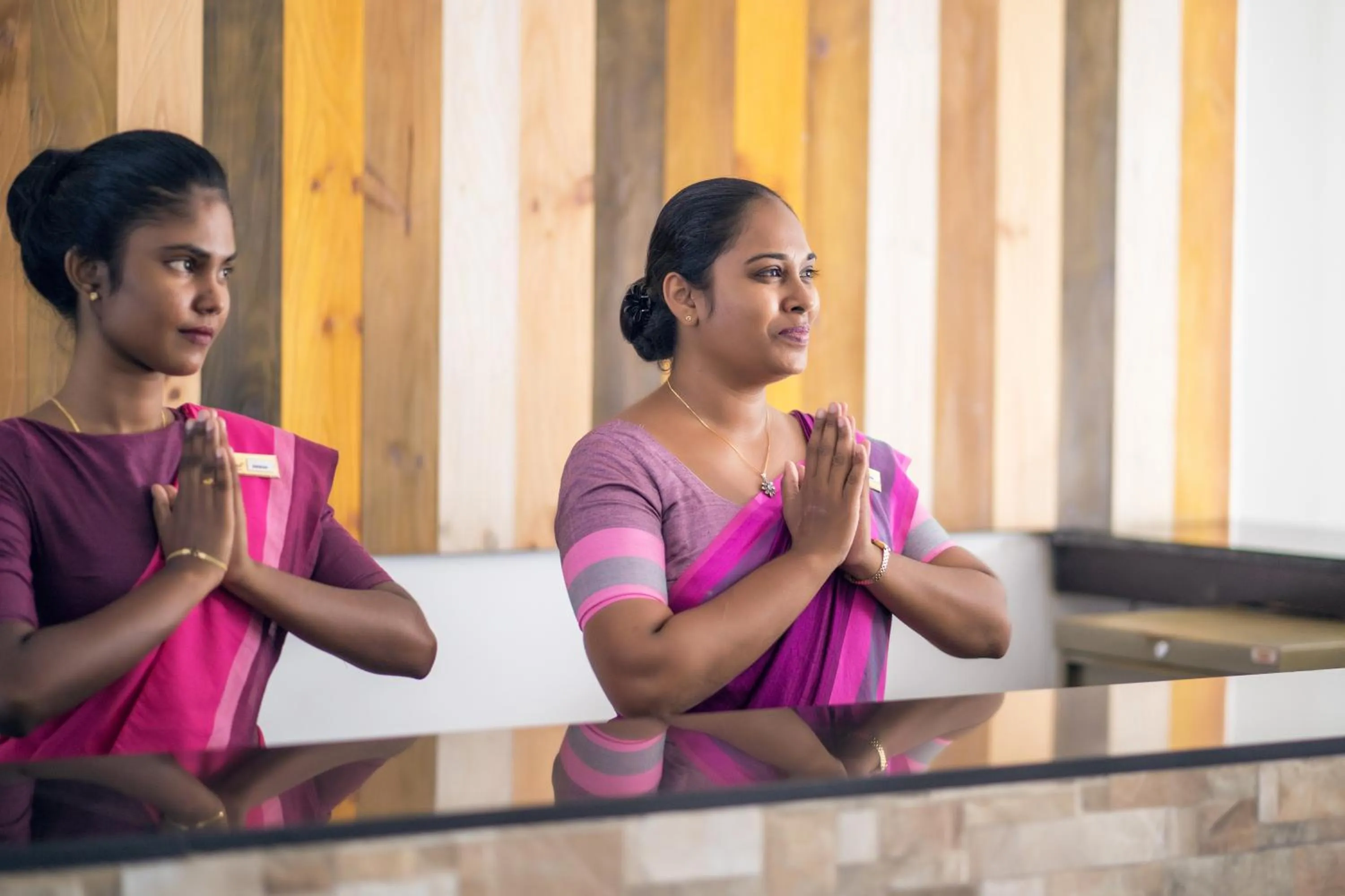 People in Hikkaduwa Beach Hotel