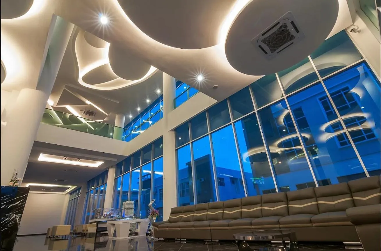 Lobby or reception in THE REED HOTEL MELAKA formerly known as E-Red Hotel Melaka