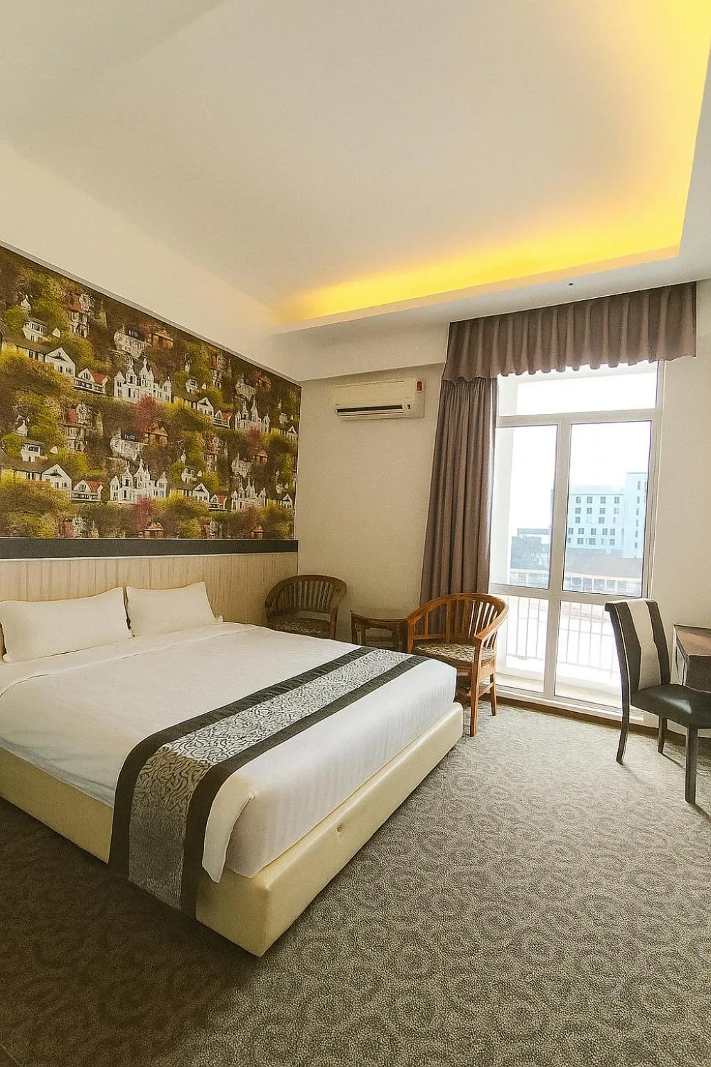 Photo of the whole room, Bed in THE REED HOTEL MELAKA formerly known as E-Red Hotel Melaka