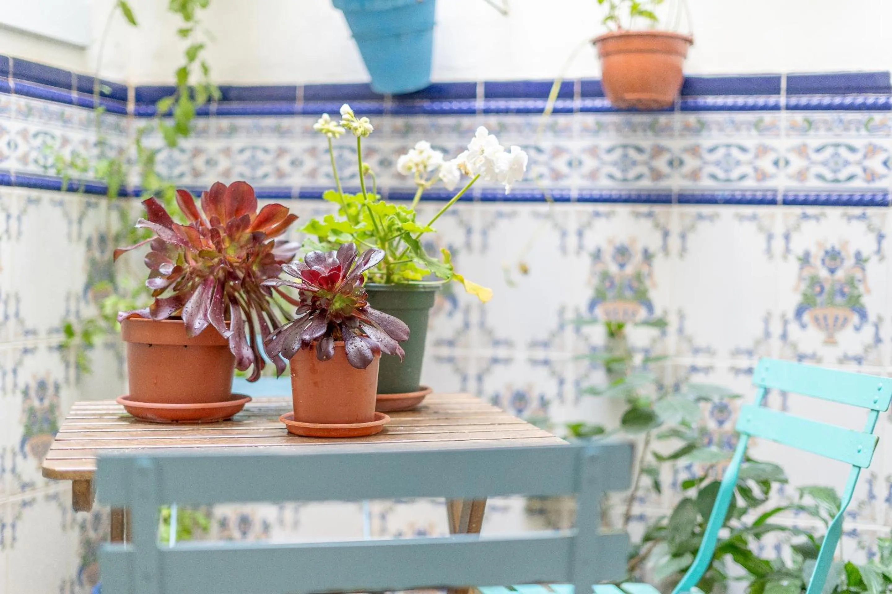 Patio in Las Brisas - Estepona Old Town