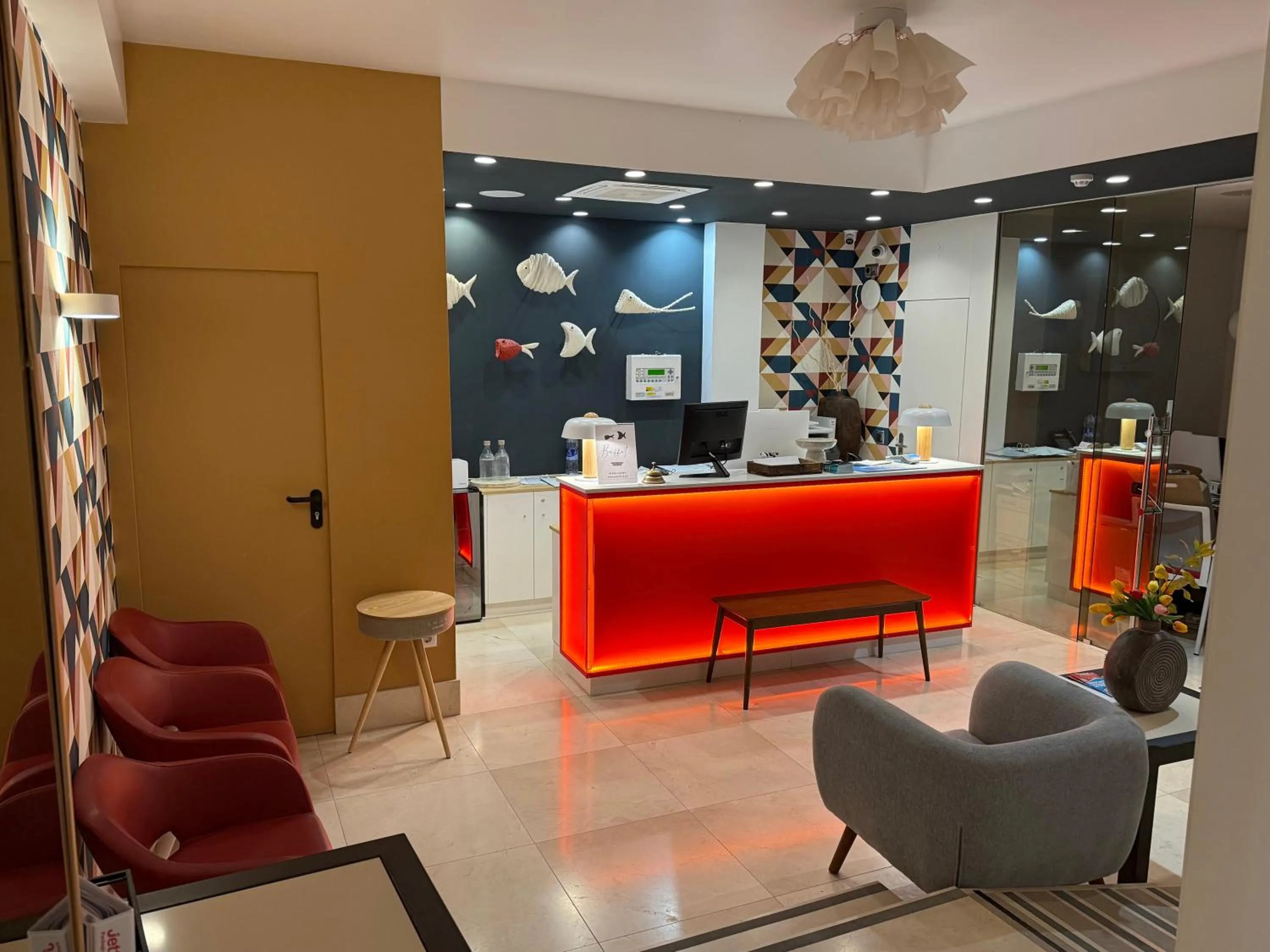 Lobby or reception in Boutique Apartments Poniente Playa