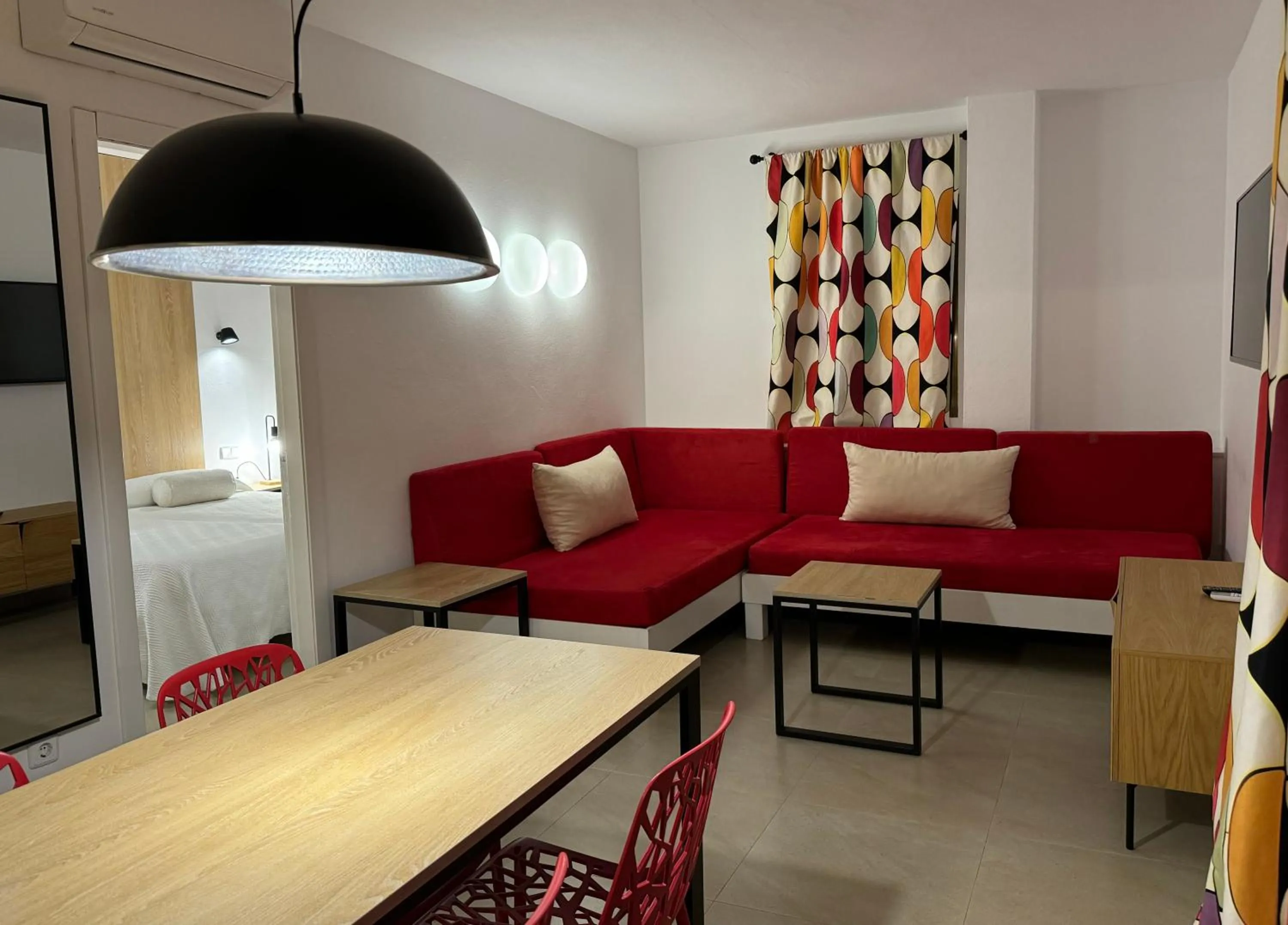 Seating area in Boutique Apartments Poniente Playa
