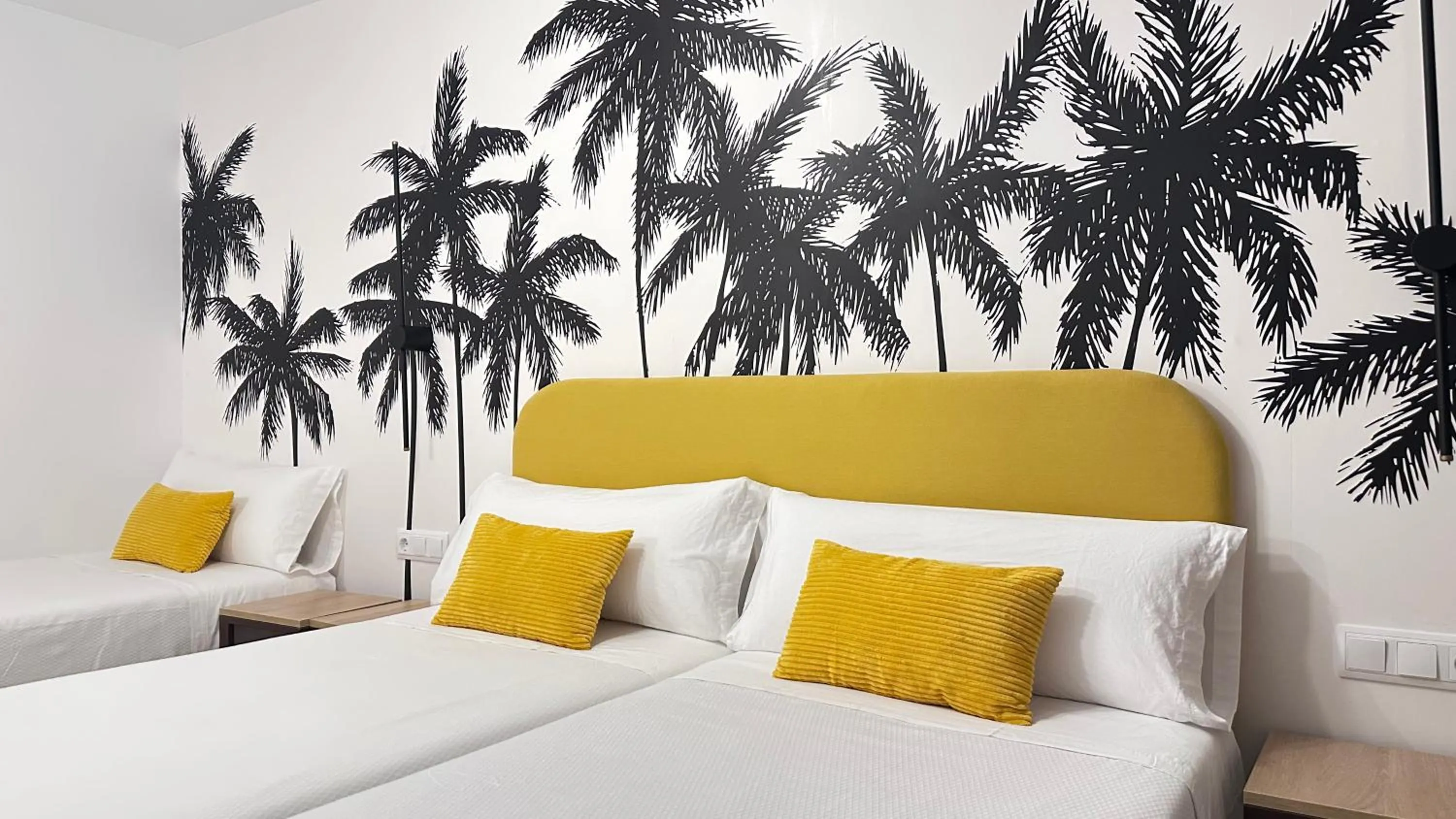 Bedroom, Bed in Boutique Apartments Poniente Playa