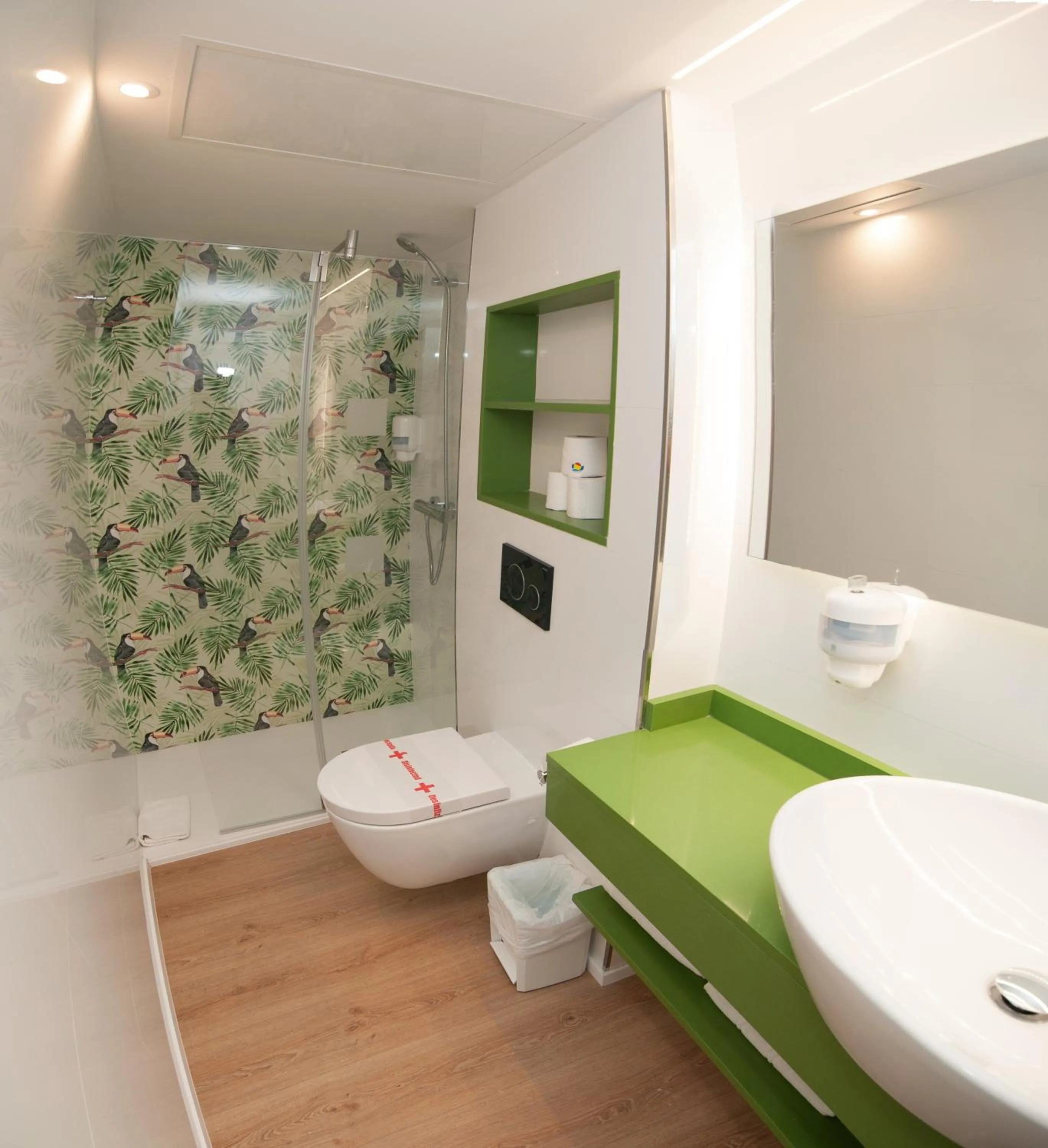 Toilet, Bed in Boutique Apartments Poniente Playa